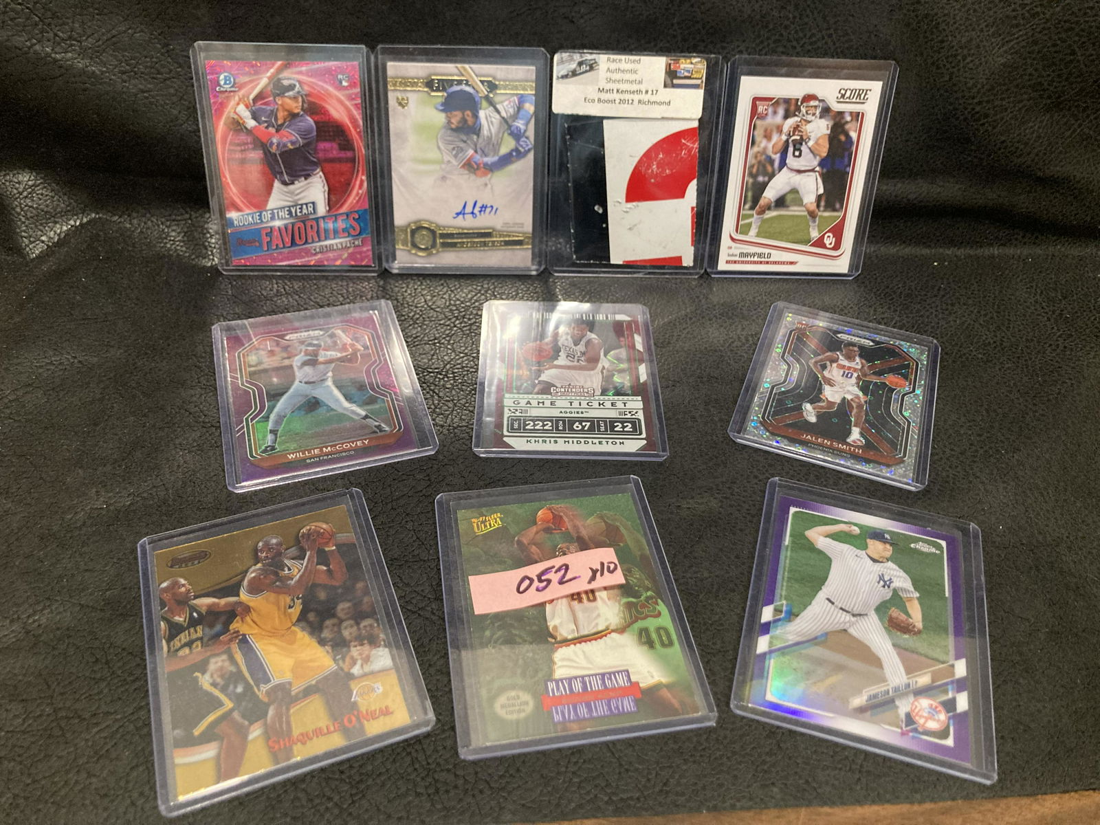 Lot 10 Top Loaded Mixed Sport Cards (1 of 2)