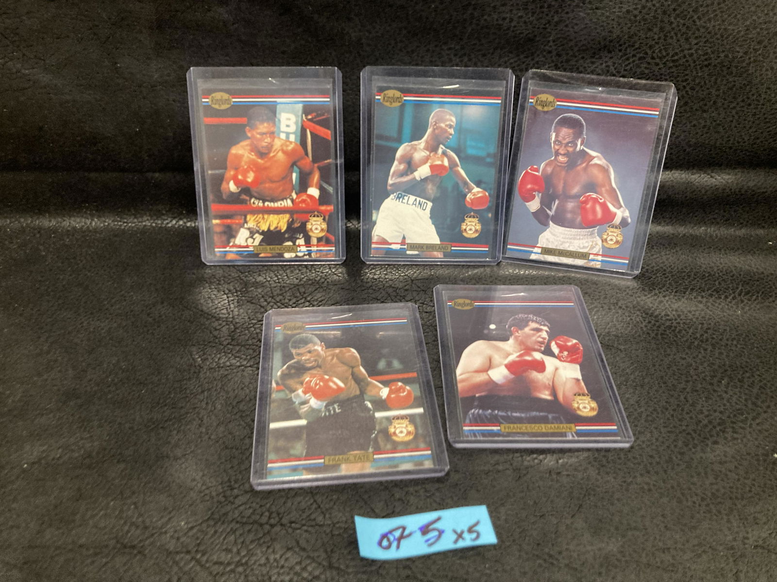 Boxing Lots of 5 Top Loaded Sport Cards (1 of 2)