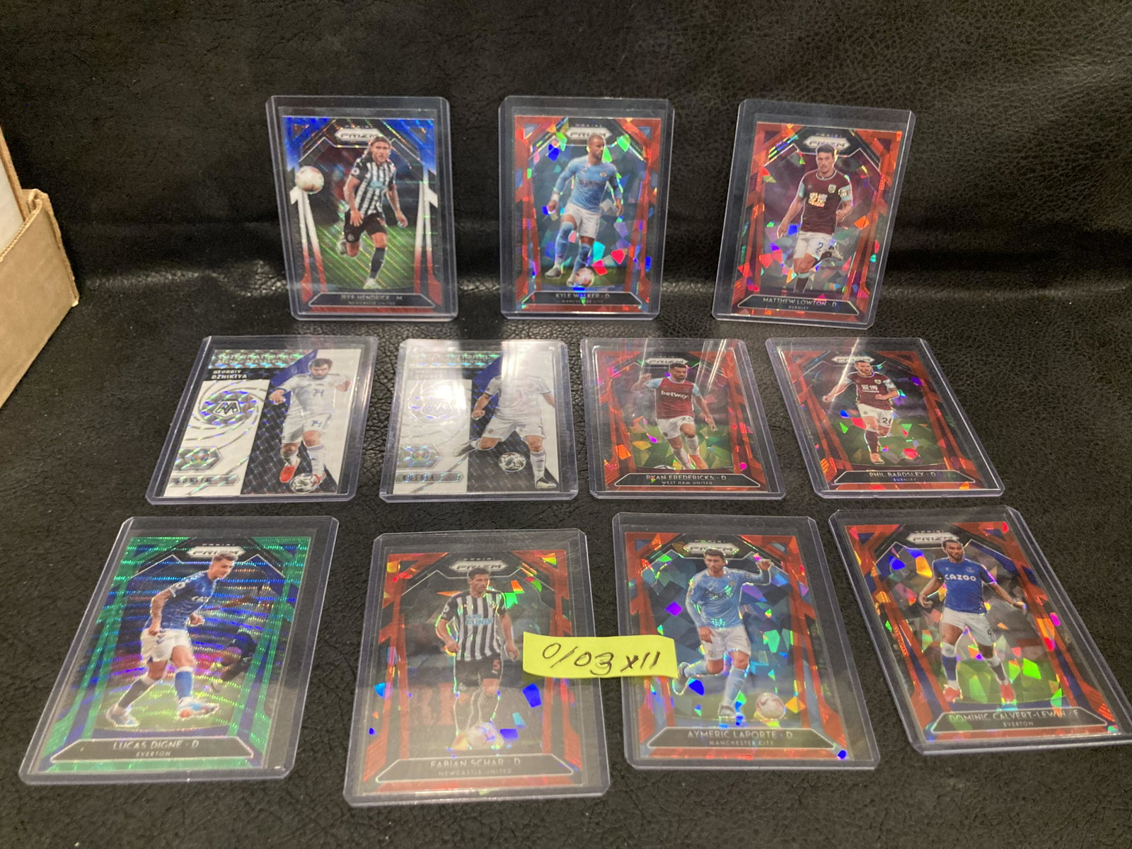 Lot of 10 Soccer Trading Cards (1 of 2)