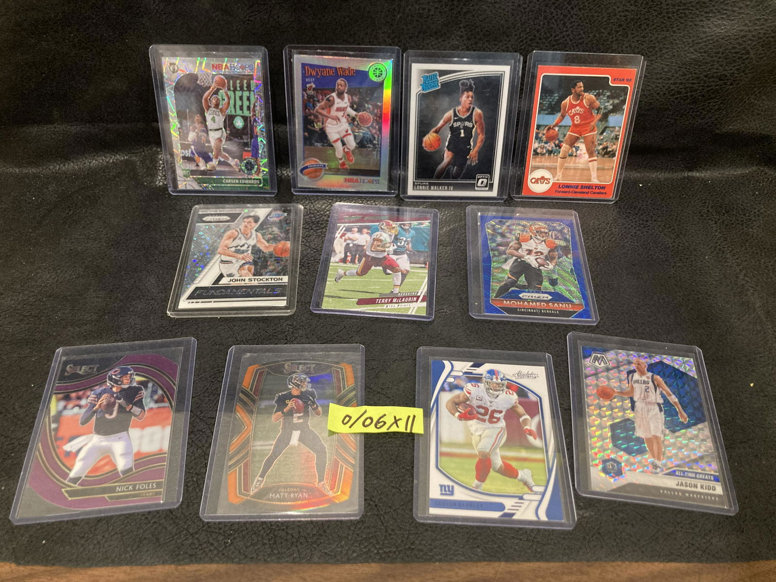 Lot of 10 Mixed Sports Trading Cards Top Loaded (1 of 2)