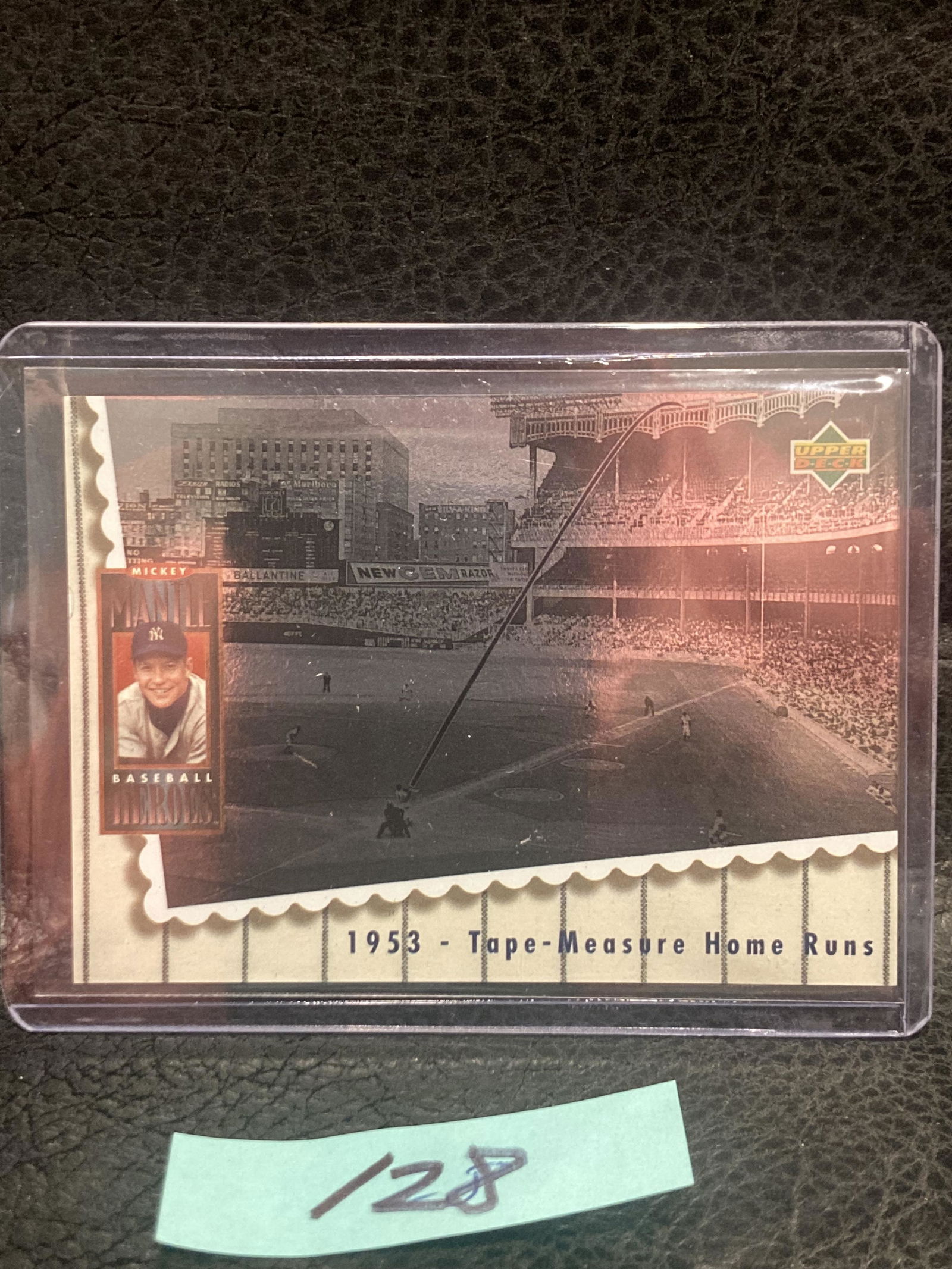 Mickey Mantle 1994 Upper Deck Heroes 1953 Tape Measure Home Runs (1 of 2)