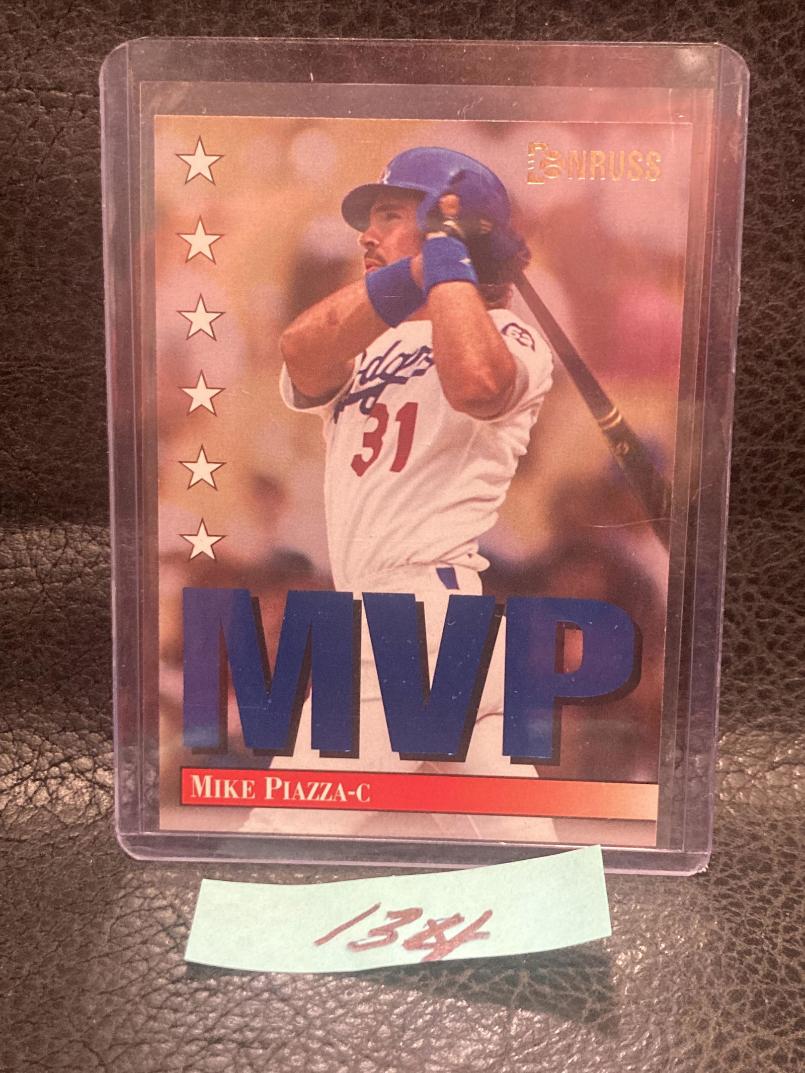 Mike Piazza 1994 Donruss MVP Insert #7 Los Angeles Dodgers HOF (1 of 2)