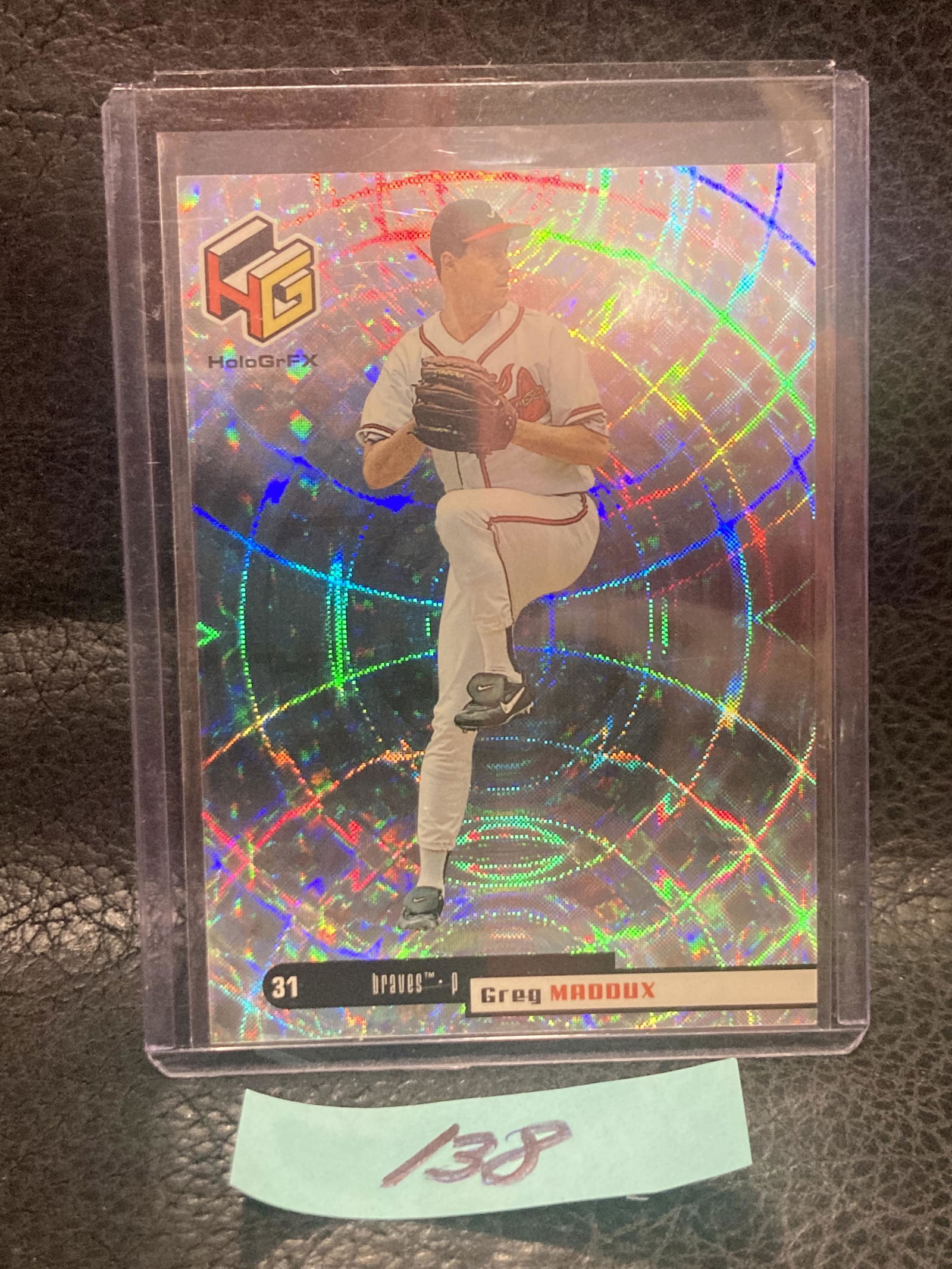 Greg Maddux 1999 Upper Deck Hologrfx Baseball Card Atlanta Braves #7 (1 of 2)