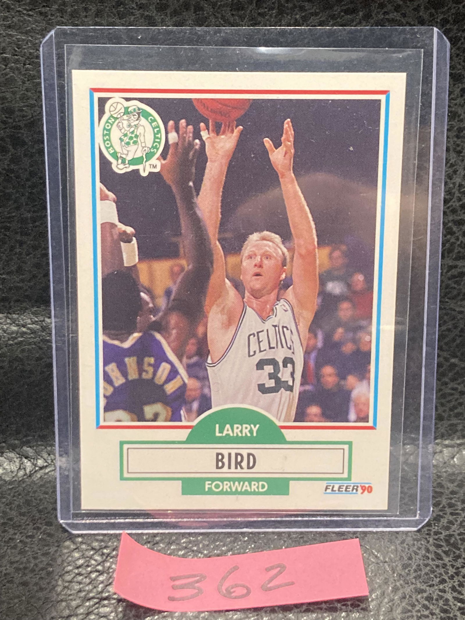 Larry Bird 1990-91 Fleer #8 Boston Celtics Hof (1 of 2)