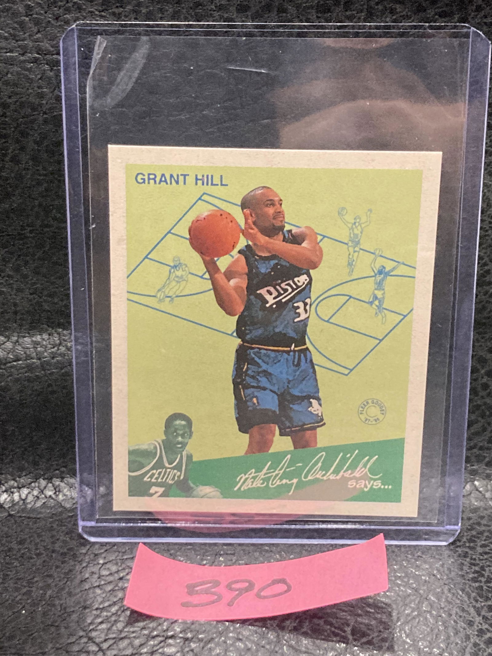 Grant Hill 1997-98 Fleer Basketball Goudey  Pistons (1 of 2)