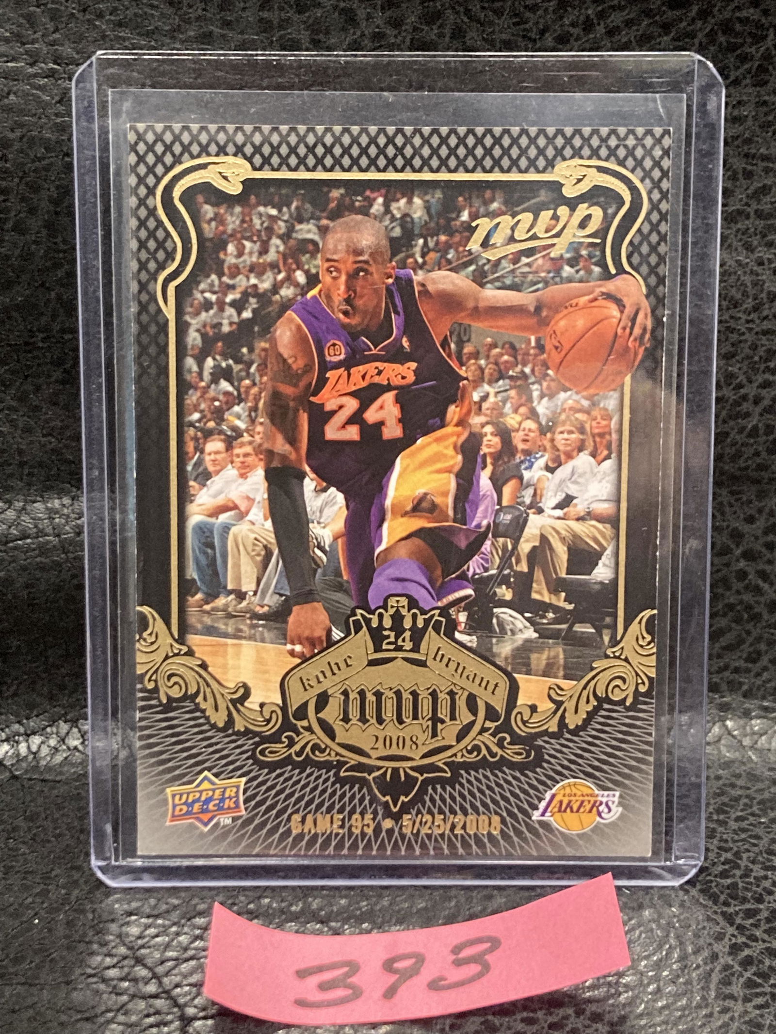 Kobe Bryant 2008-09 Upper Deck Mvp Los Angels Lakers Mvp #KB-92 (1 of 2)