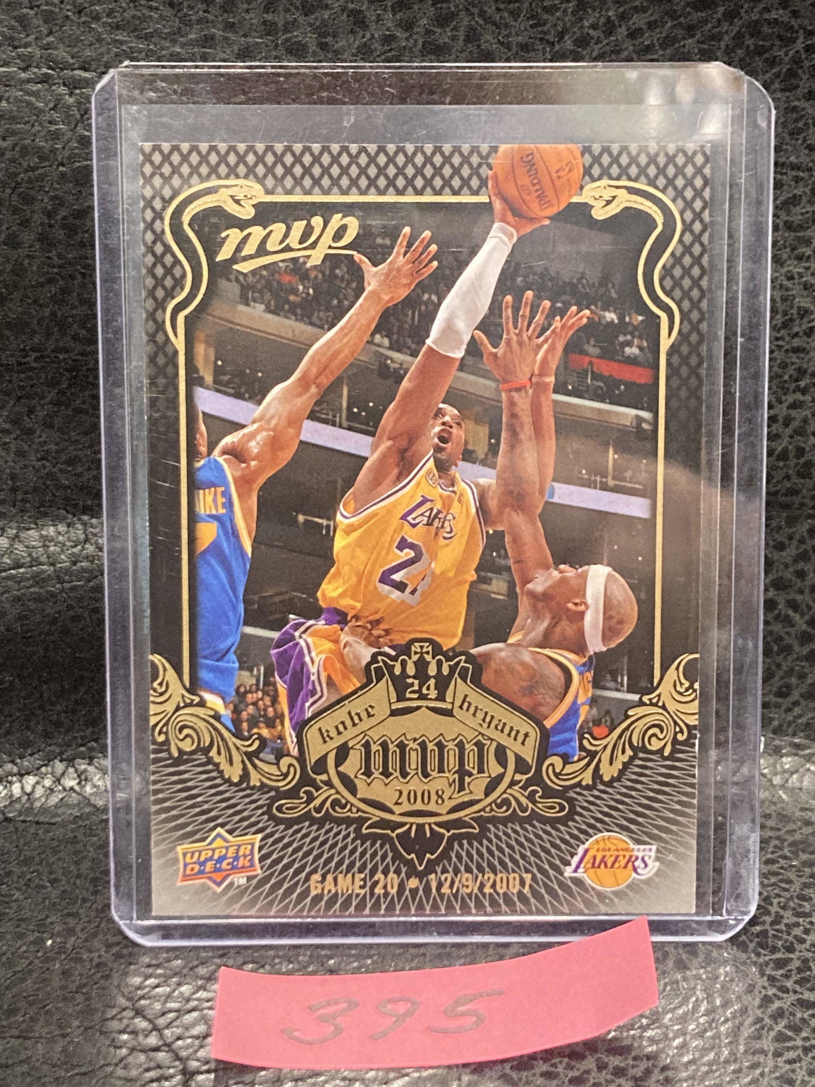 Kobe Bryant 2008-09 Upper Deck Mvp Los Angels Lakers Mvp #KB-20 (1 of 2)