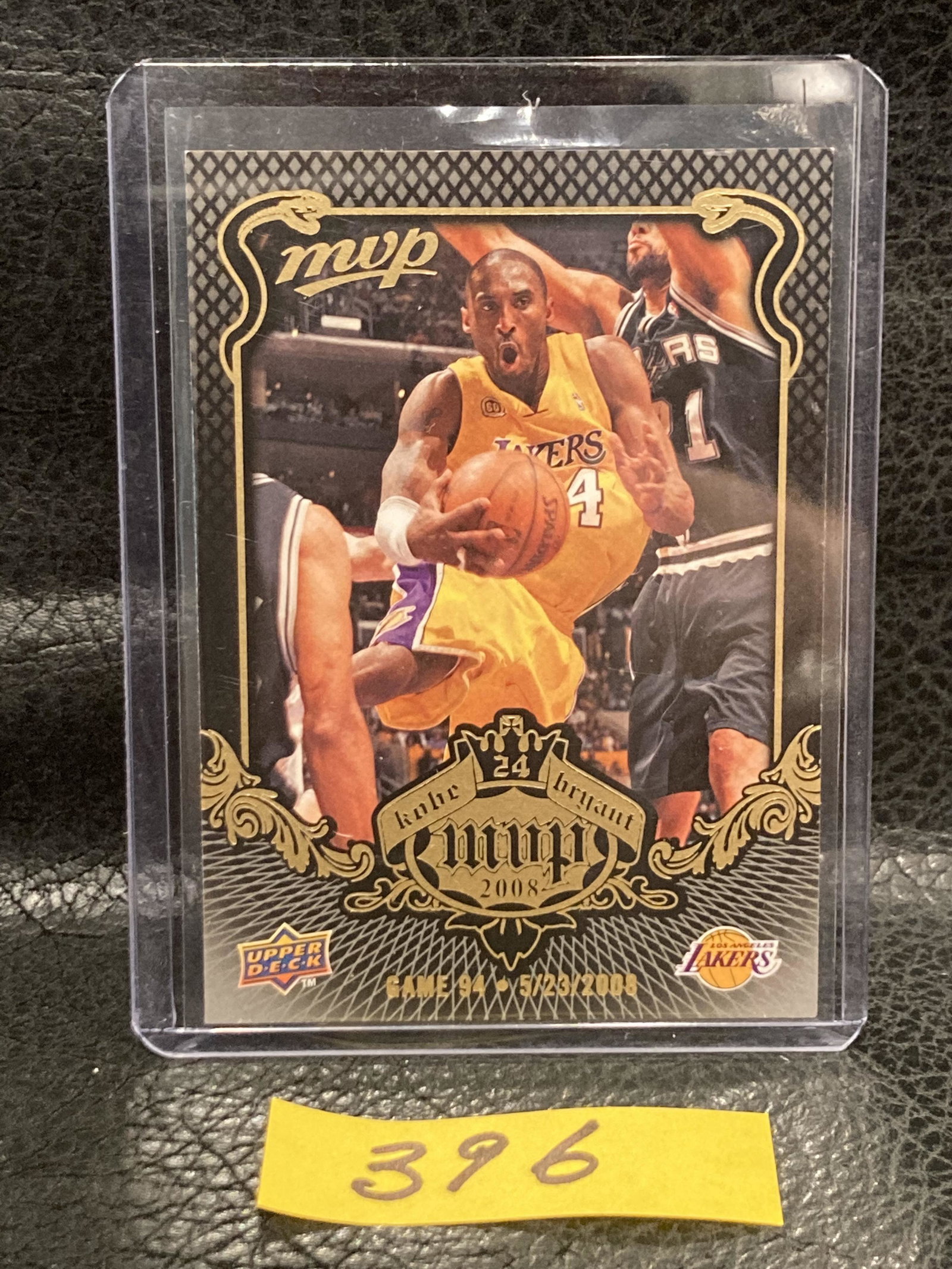 Kobe Bryant 2008-09 Upper Deck Mvp Los Angels Lakers Mvp #KB-91 (1 of 2)