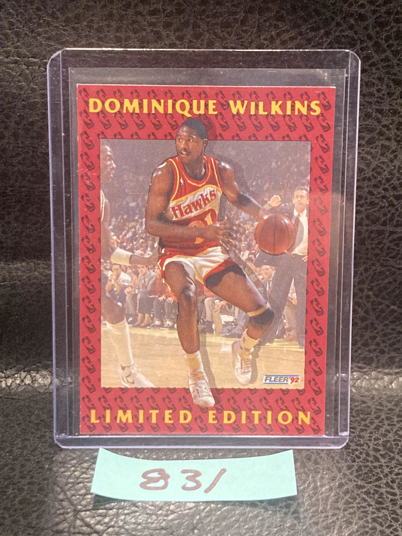 Dominique Wilkins 1992 Fleer Basketball Limited Edition 10 Of 12 Atlanta Hawks (1 of 2)