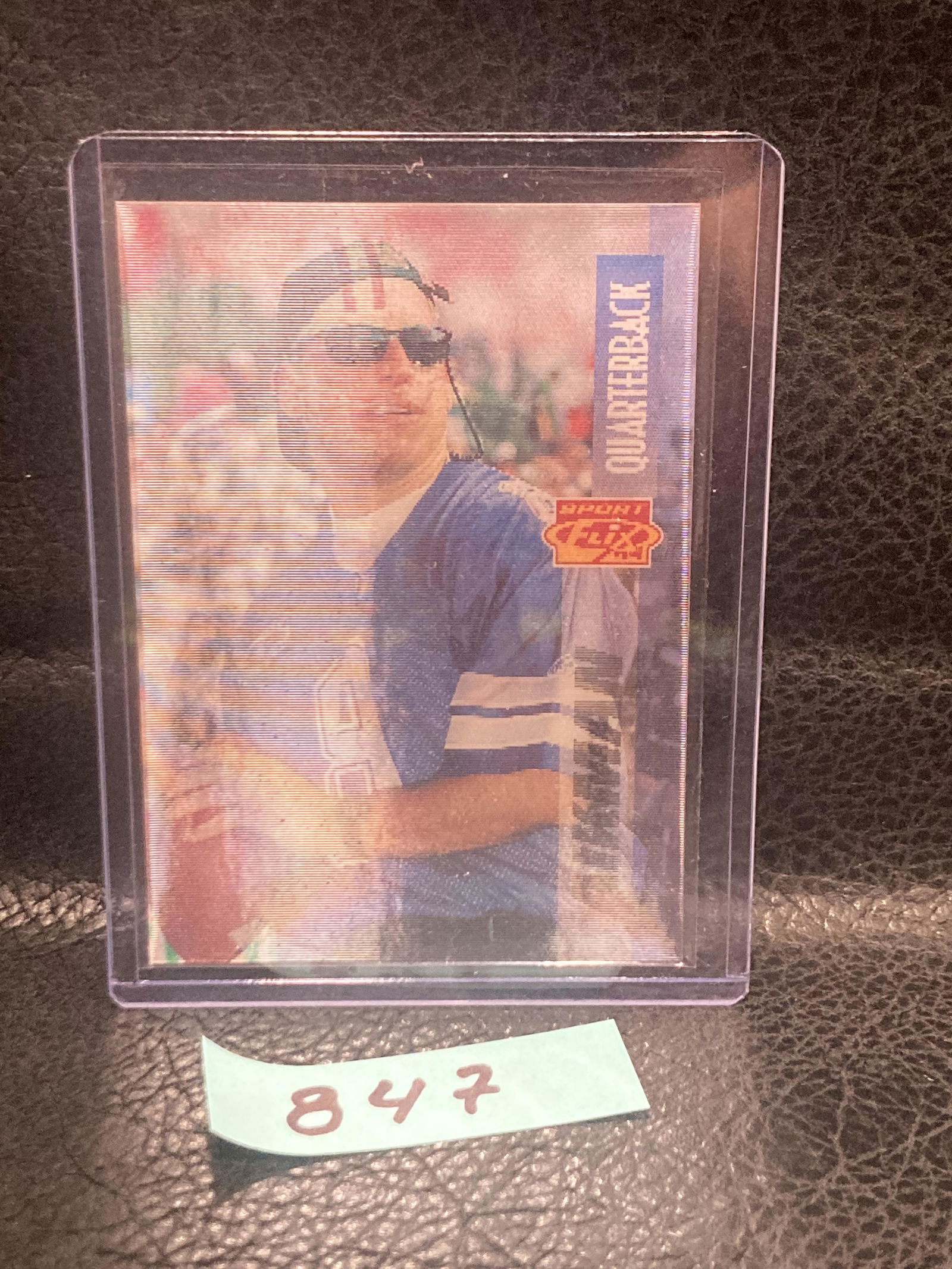 Troy Aikman  1995 Pinnacle Sport Flix #1 Nfl Dallas Cowboys Football Hologram (1 of 2)