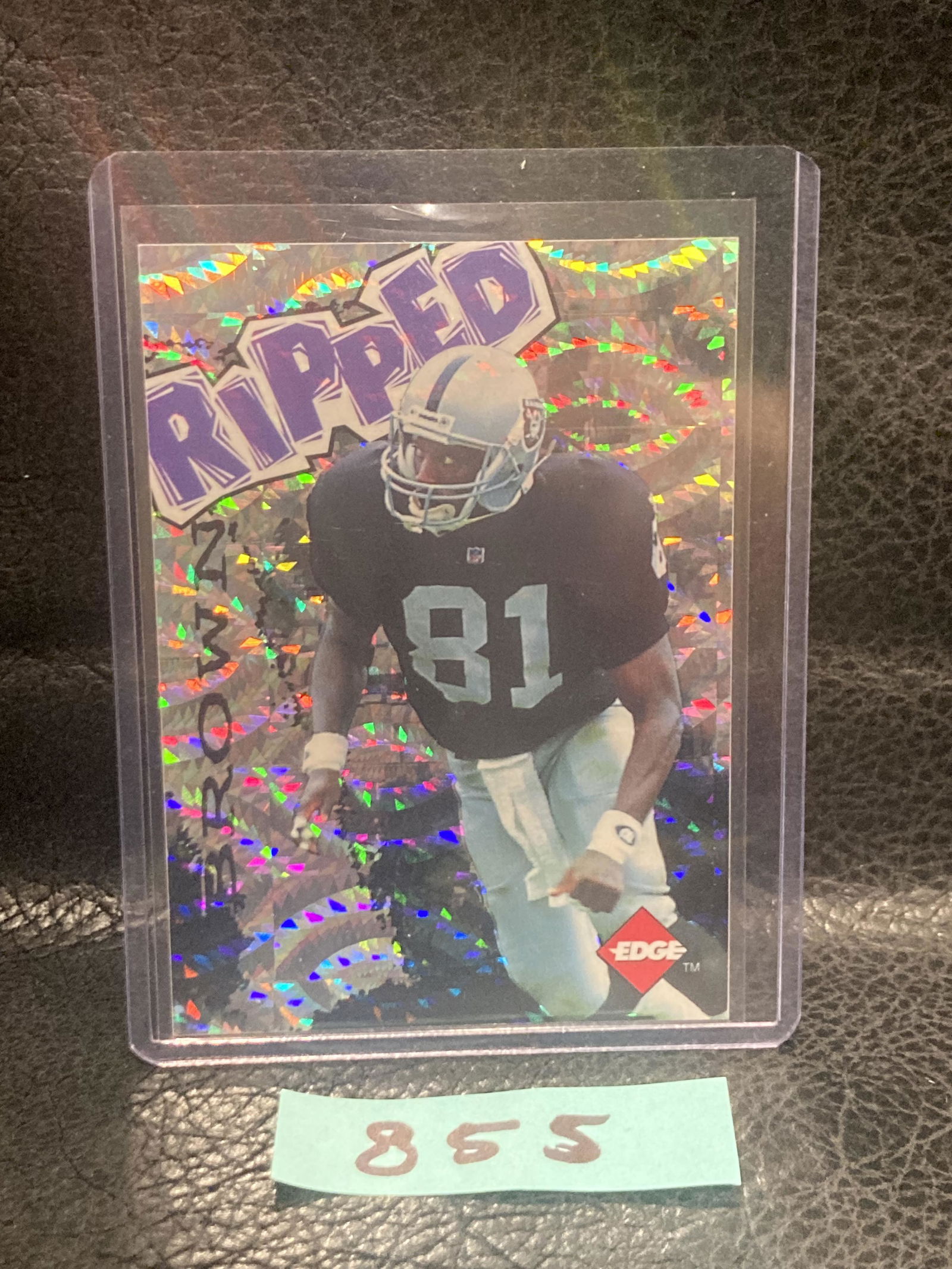 Tim Brown  1997 Collectors Edge Masters Ripped Tim Brown #21 Hof (1 of 2)
