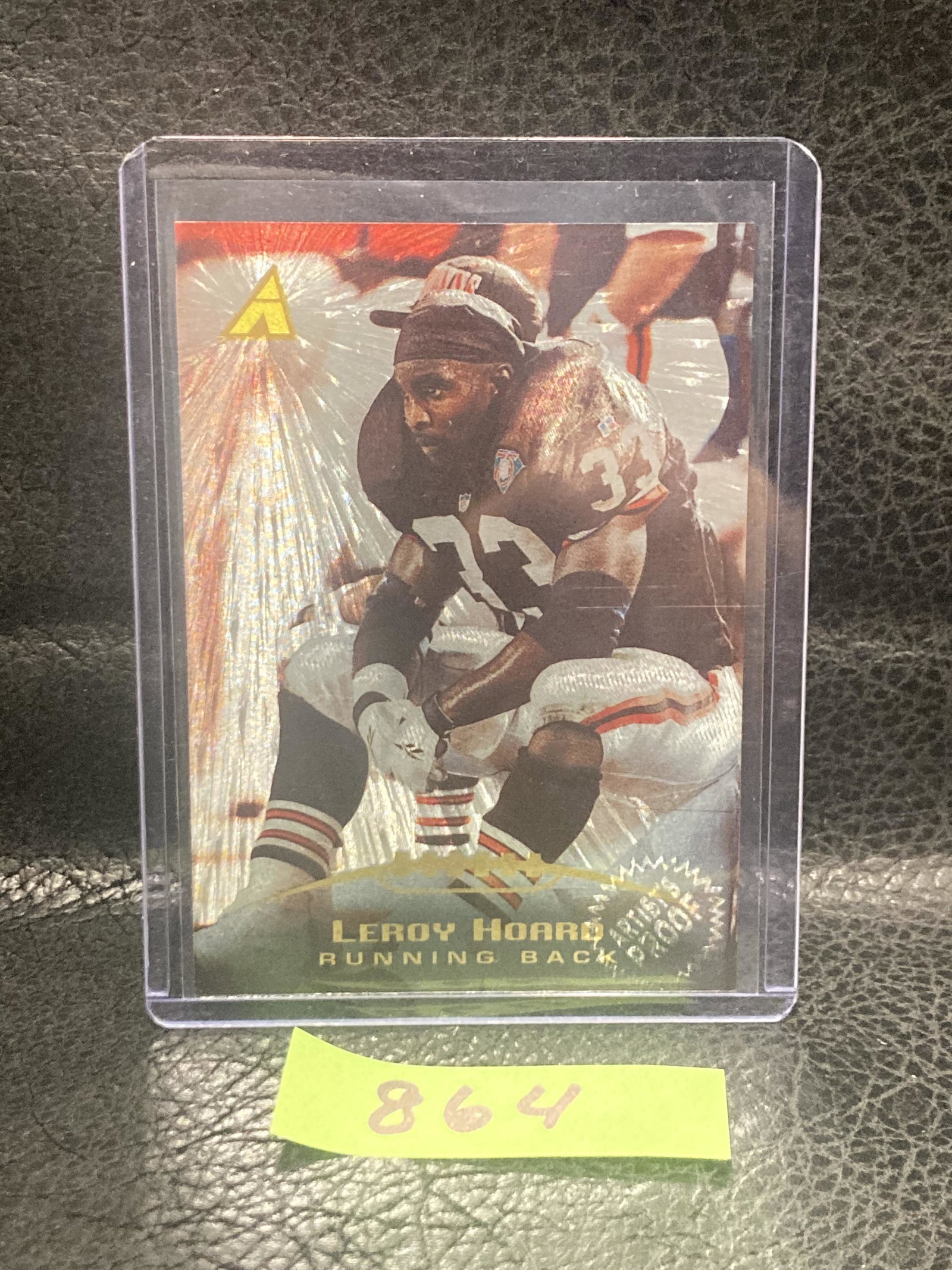 Leroy Hoard 1995 Pinnacle Artists Proof #145 Brown (1 of 2)