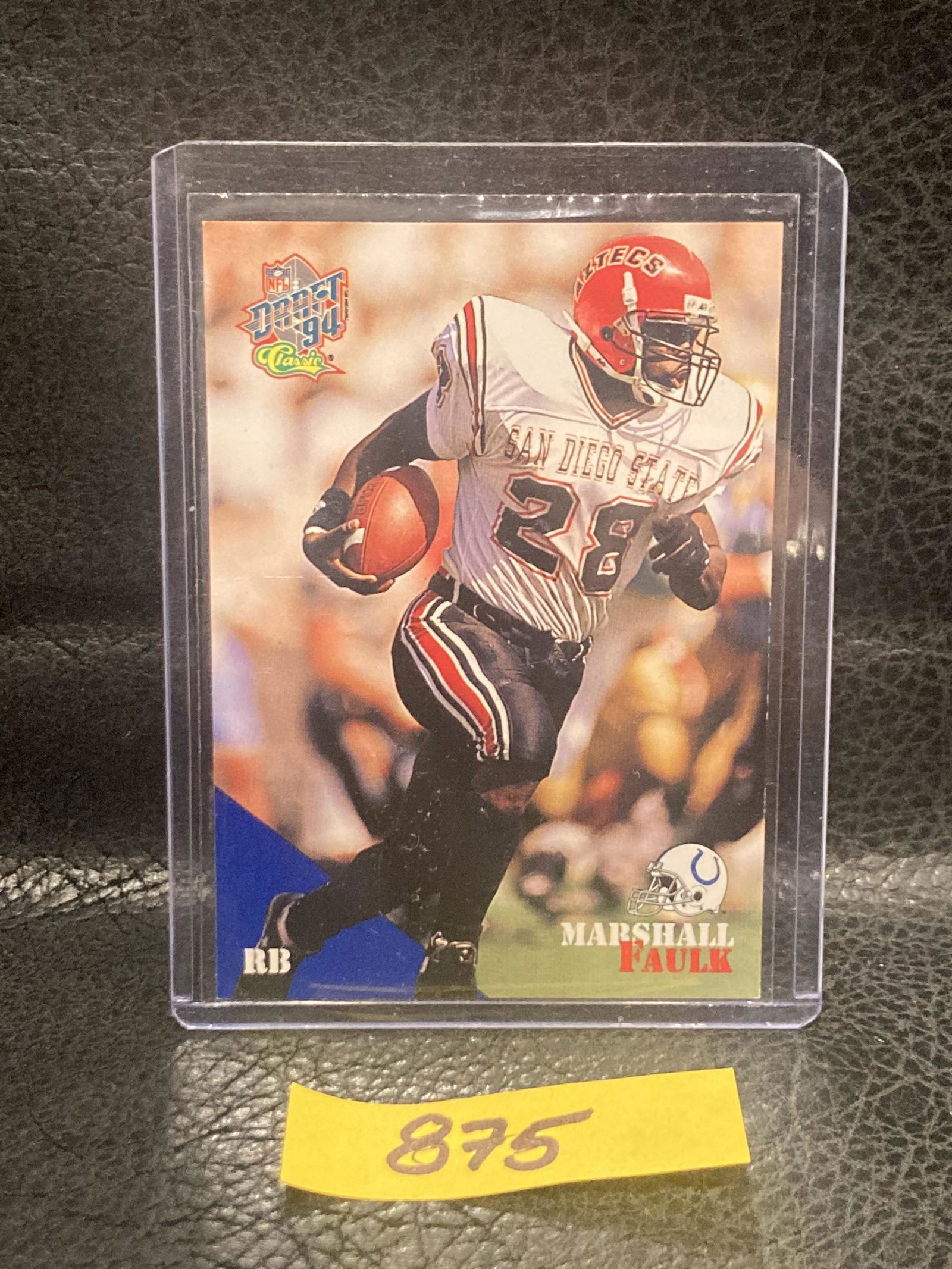 Marshall Faulk Sgc 100 1994 Classic Draft Picks Colts Rams (1 of 2)