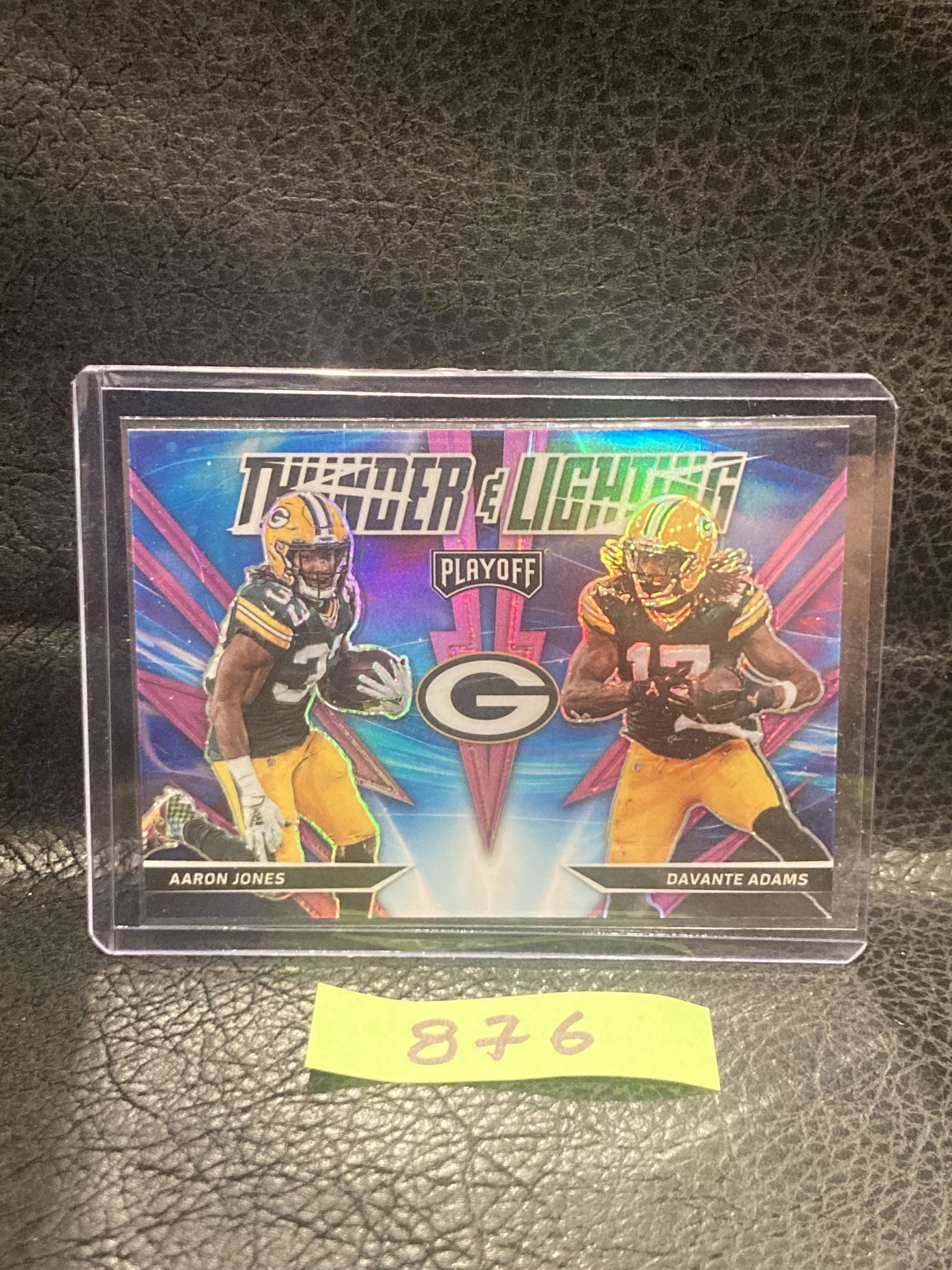 Aaron Jones Devante Adams Thunder And Lighting Prizm Green Bay Packers Tl-11 (1 of 2)