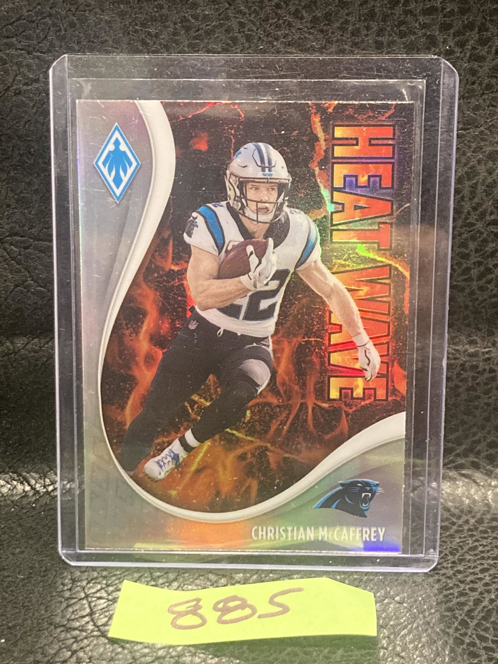 Christian Mccaffrey 2021 Phoenix Heat Wave Silver Prizm Carolina Panthers #8: Christian Mccaffrey 2021 Phoenix Heat Wave Silver Prizm Carolina Panthers #8