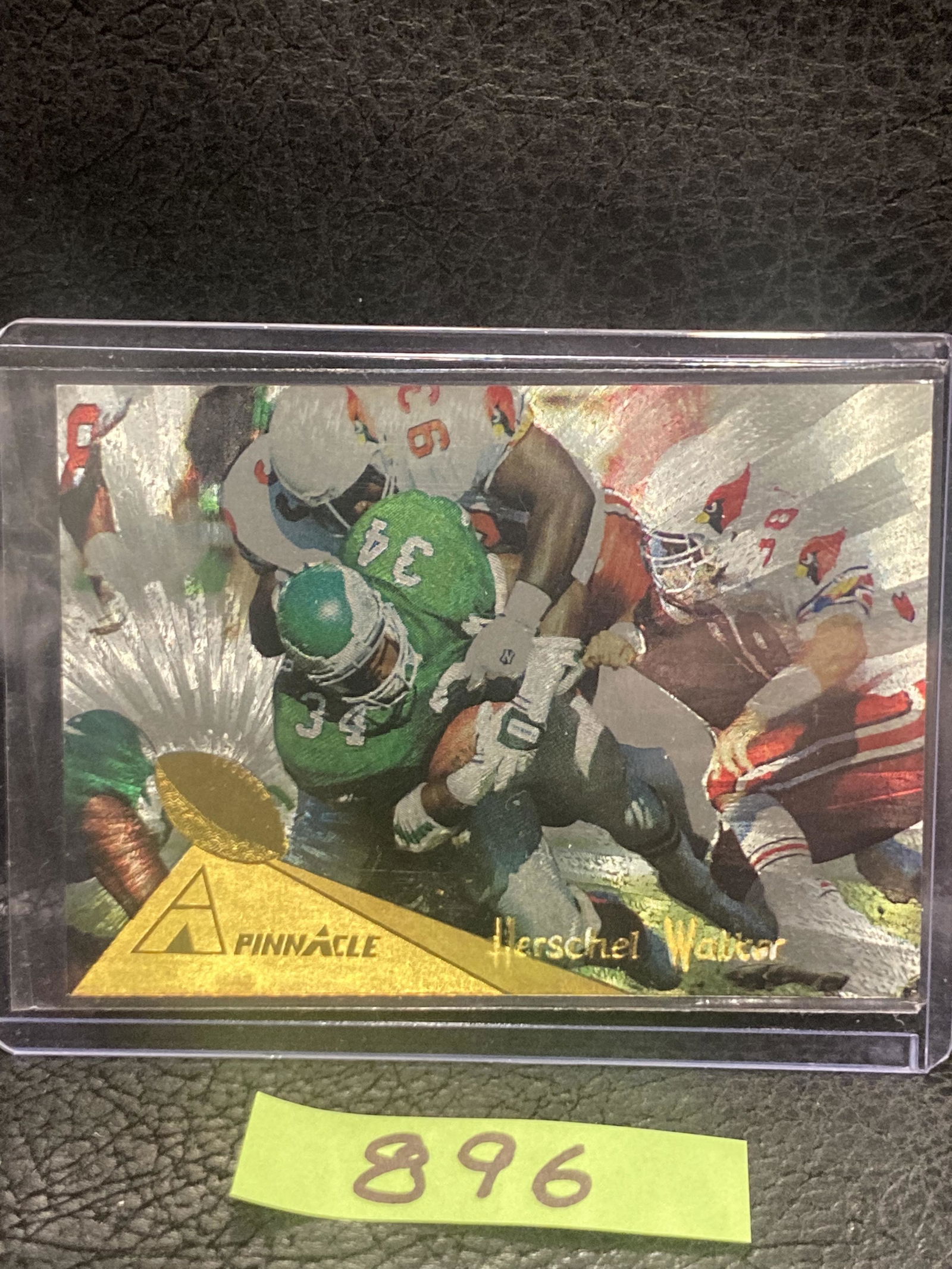 Herschel Walker 1994 Pinnacle Trophy Collection Eagles Football Card #107 (1 of 2)