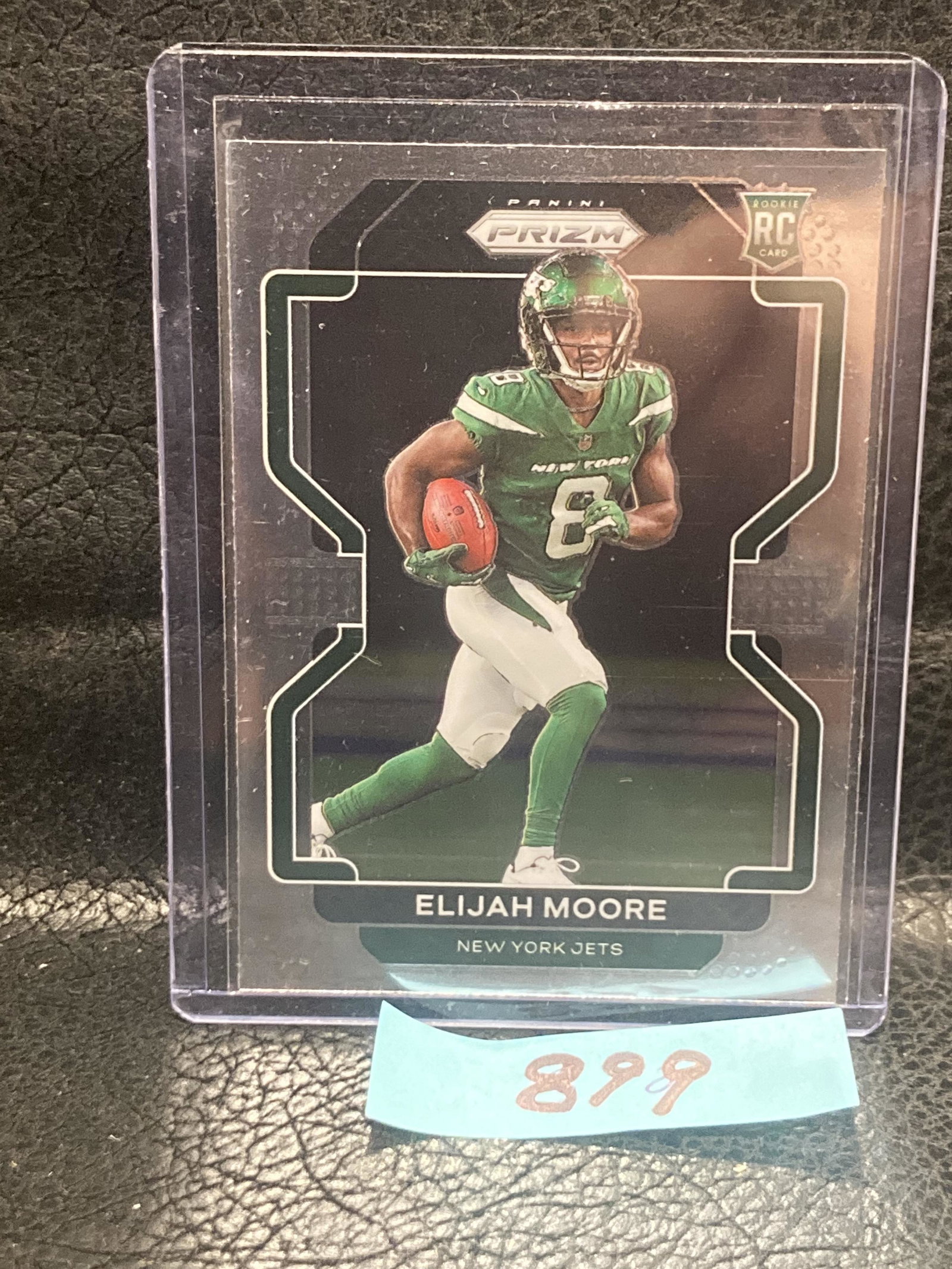 Elijah Moore 2021 Panini Prizm Football Nfl #346 Base Rc Rookie New York Jets: Elijah Moore 2021 Panini Prizm Football Nfl #346 Base Rc Rookie New York Jets