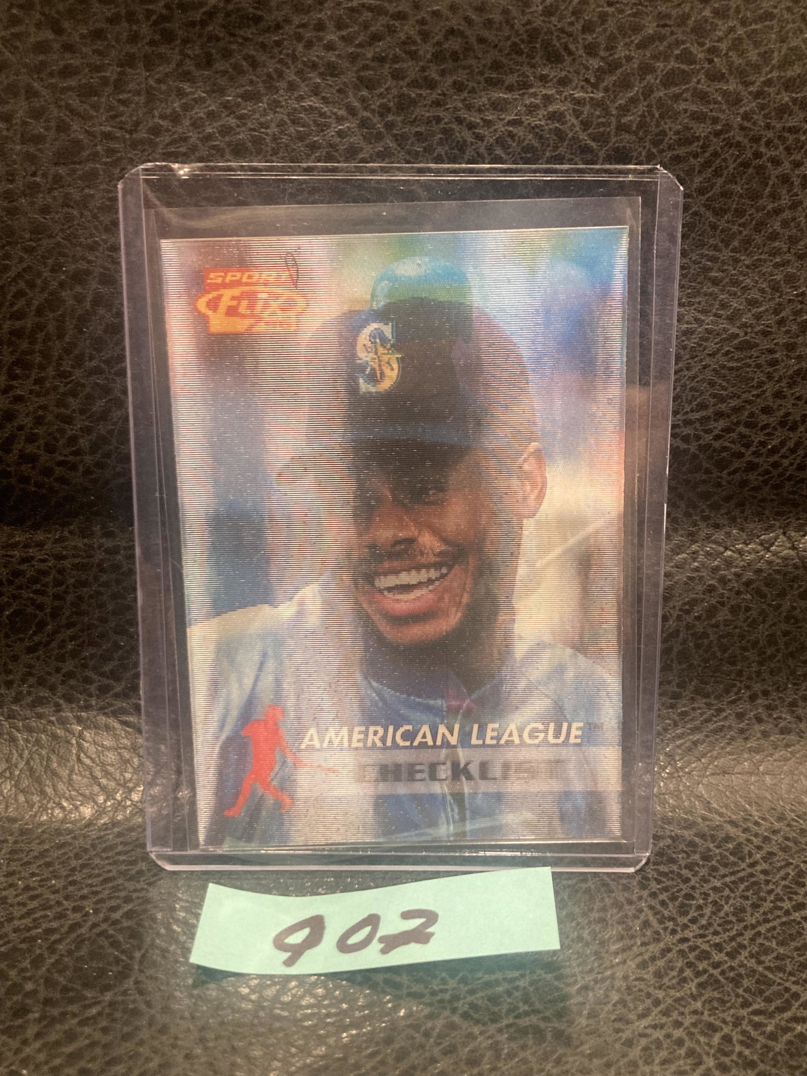 Ken Griffey Jr 1996 Pinnacle Sport Flix Checklist # 142 Seattle: Ken Griffey Jr 1996 Pinnacle Sport Flix Checklist # 142 Seattle