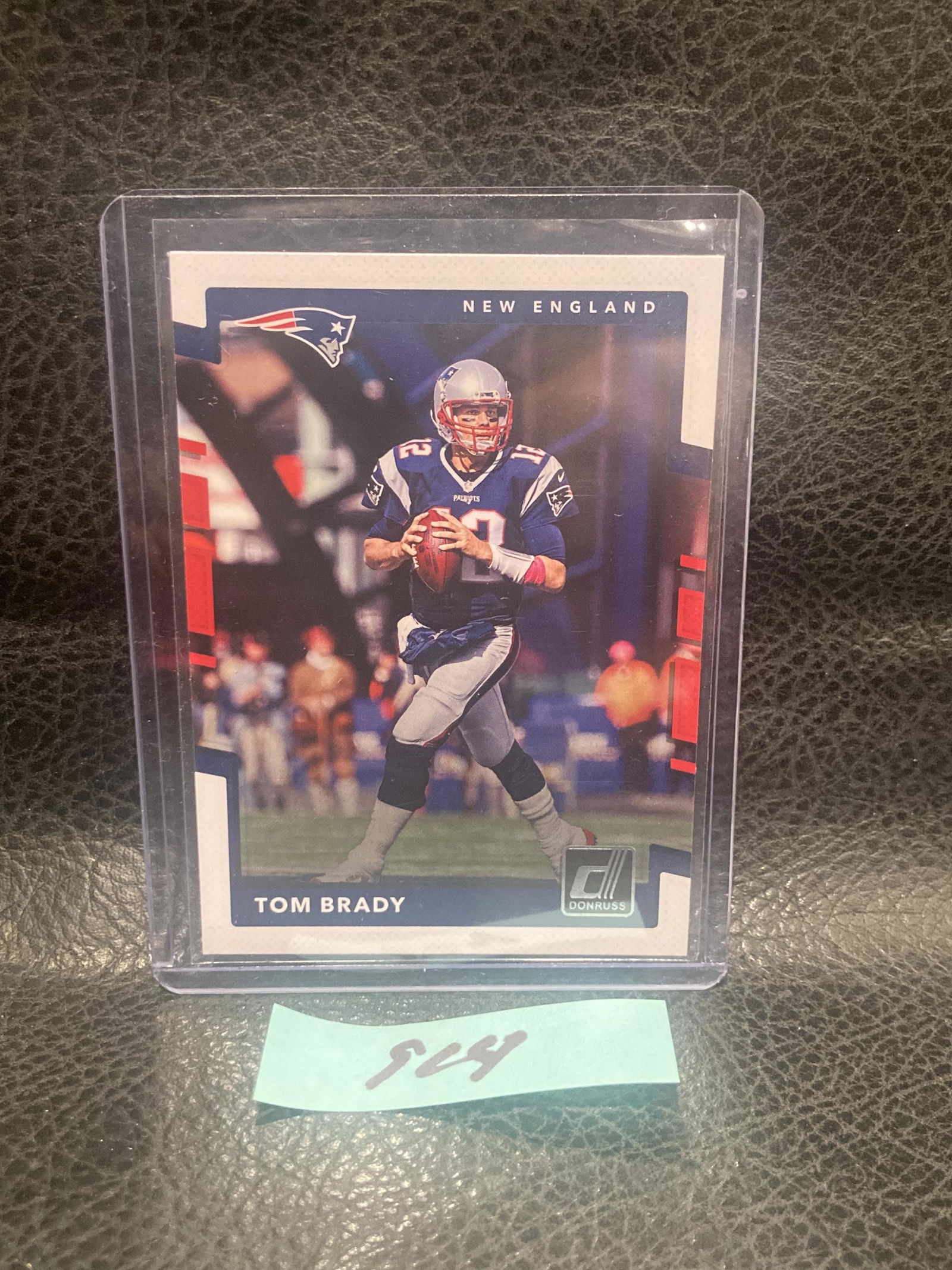 Tom Brady 2017 Panini Donruss #64 New England Patriots Nfl Football Base Card (1 of 2)