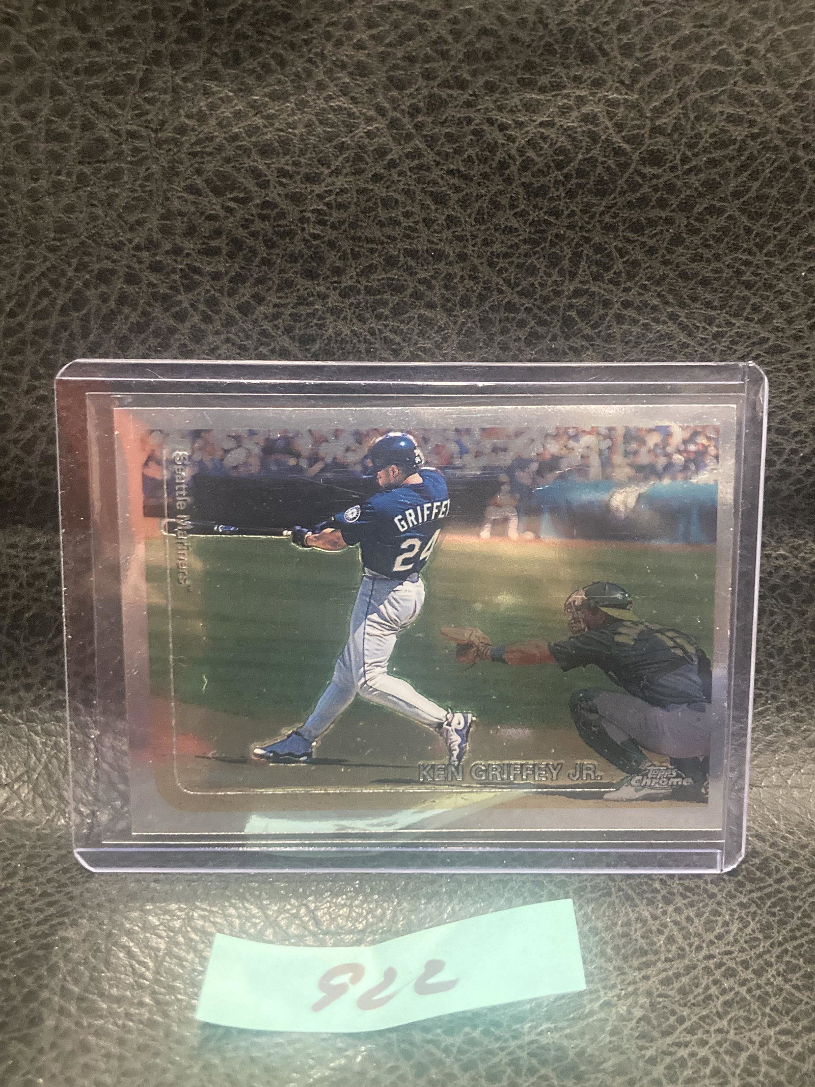 Ken Griffey Jr 1999 Topps Chrome #100 Seattle Mariners Hof : Ken Griffey Jr 1999 Topps Chrome #100 Seattle Mariners Hof