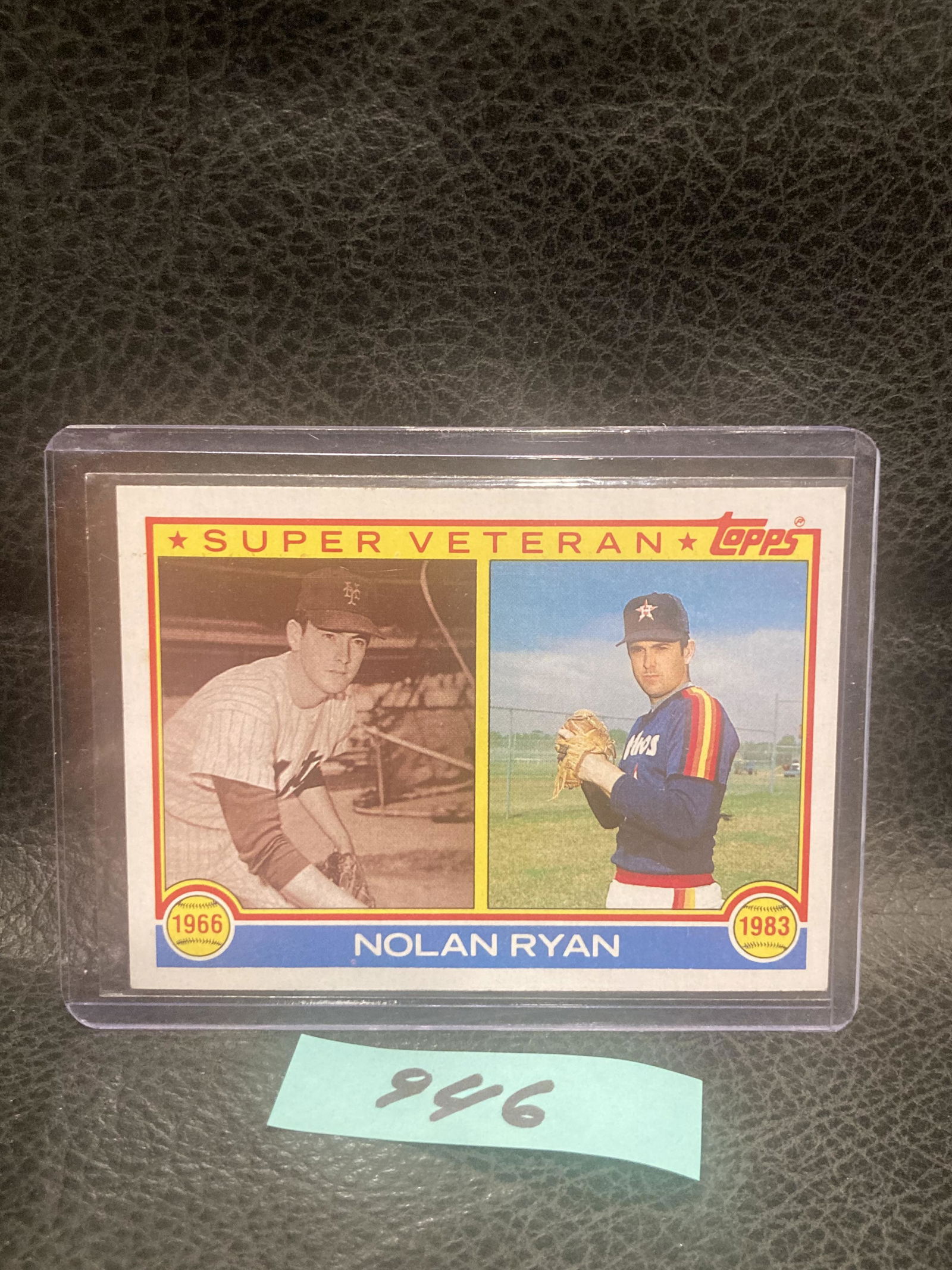 Nolan Ryan 1983 Topps Baseball Super Veteran #361 Houston Astros Hof Pitcher (1 of 2)