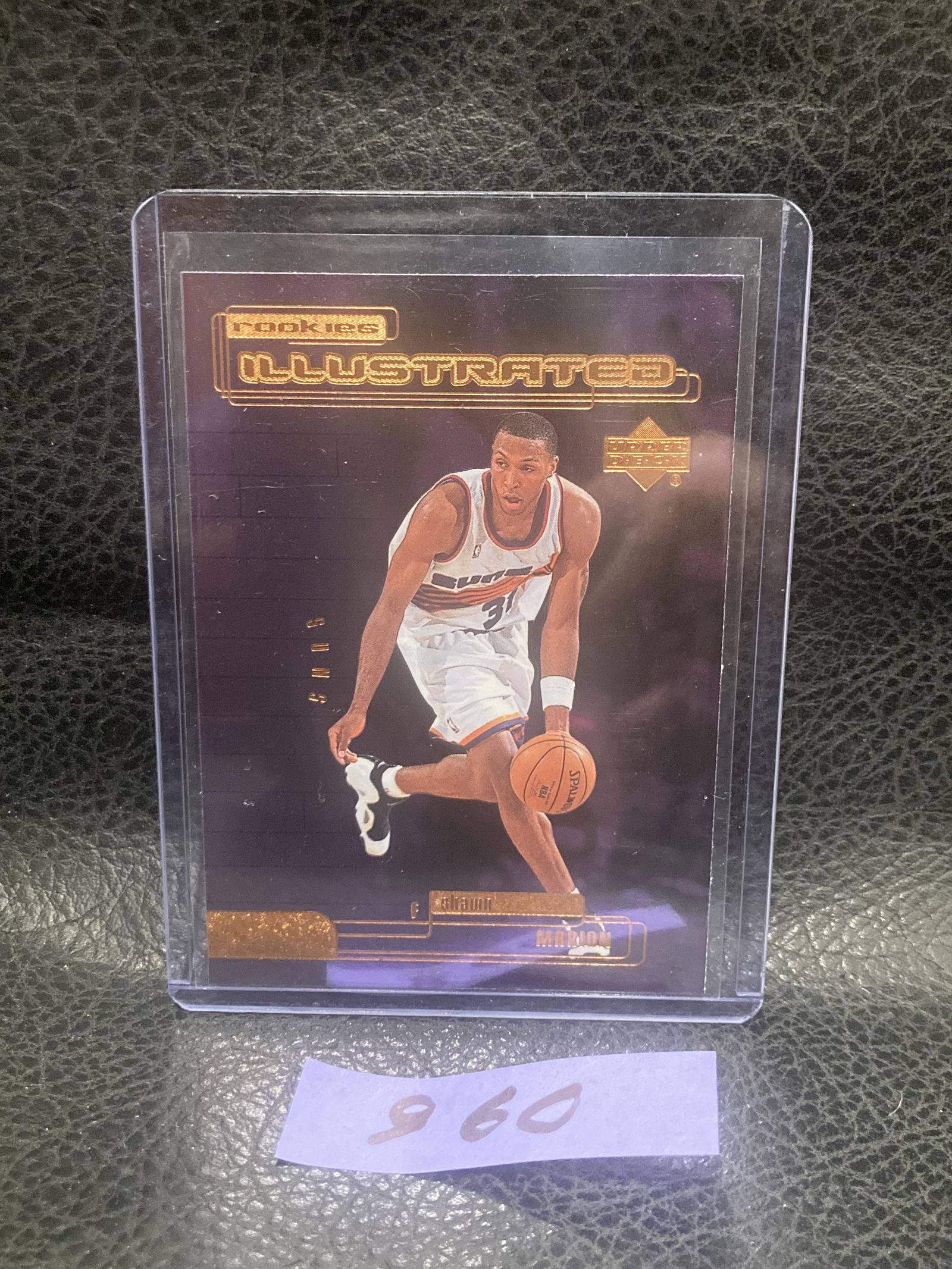 Shawn Marion 1999-00 Upper Deck Rookies Illustrated Suns Basketball Card #RI2 Suns (1 of 2)