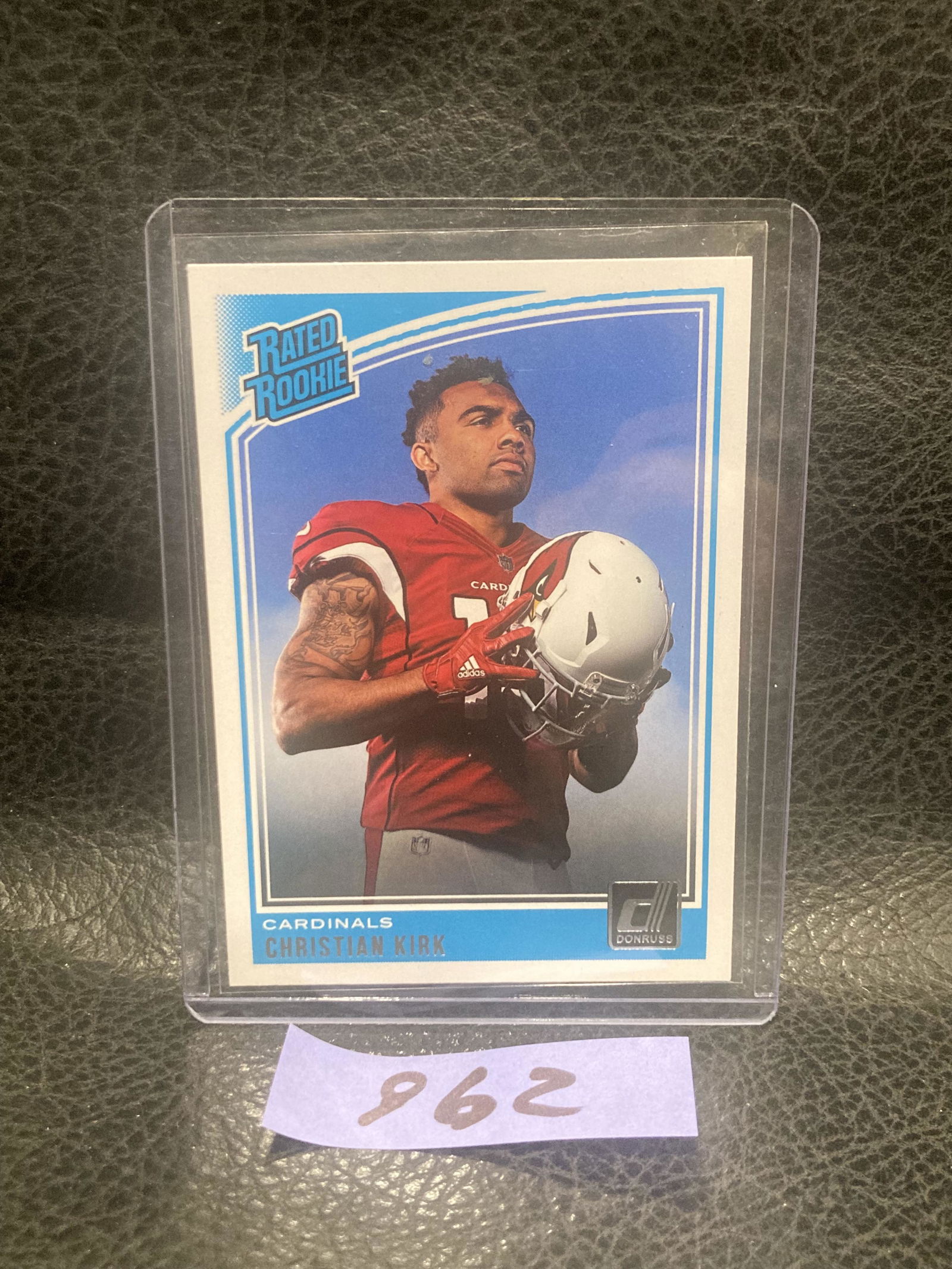 Christian Kirk 2018 Donruss Rated Rookie Rc Cardinals Jaguars #313 (1 of 2)