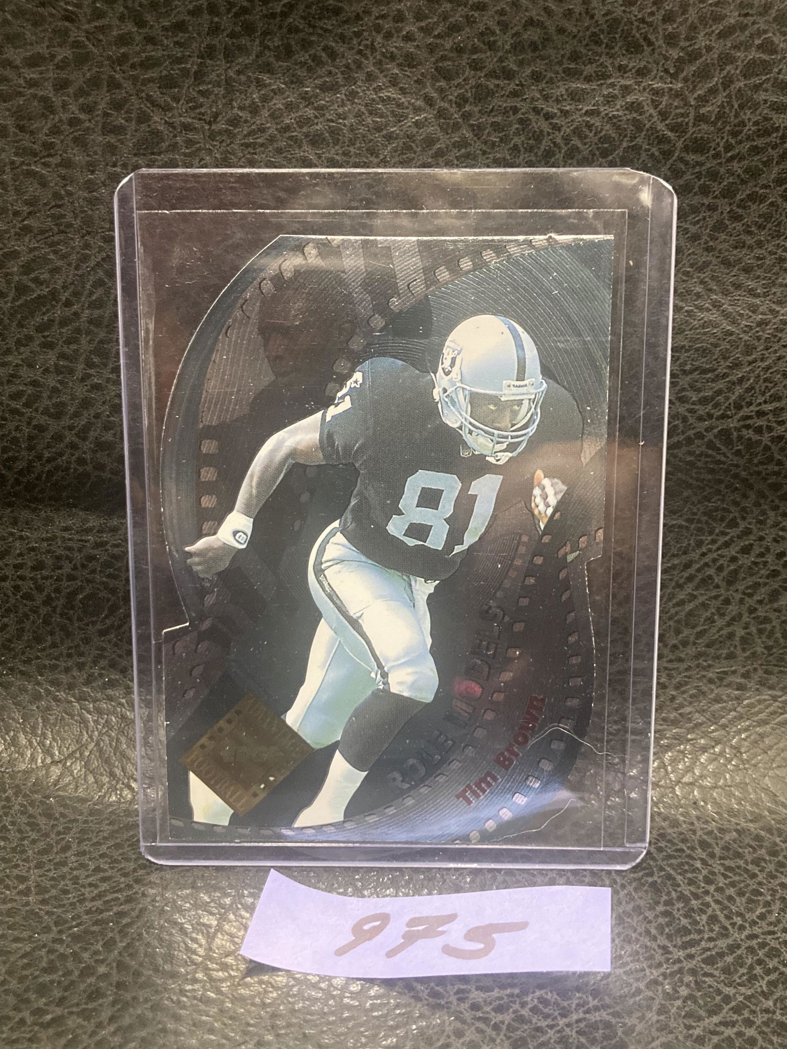 Tim Brown 1996 Collectors Edge Advantage Role Models Die Cut #RM6 Hof (1 of 2)