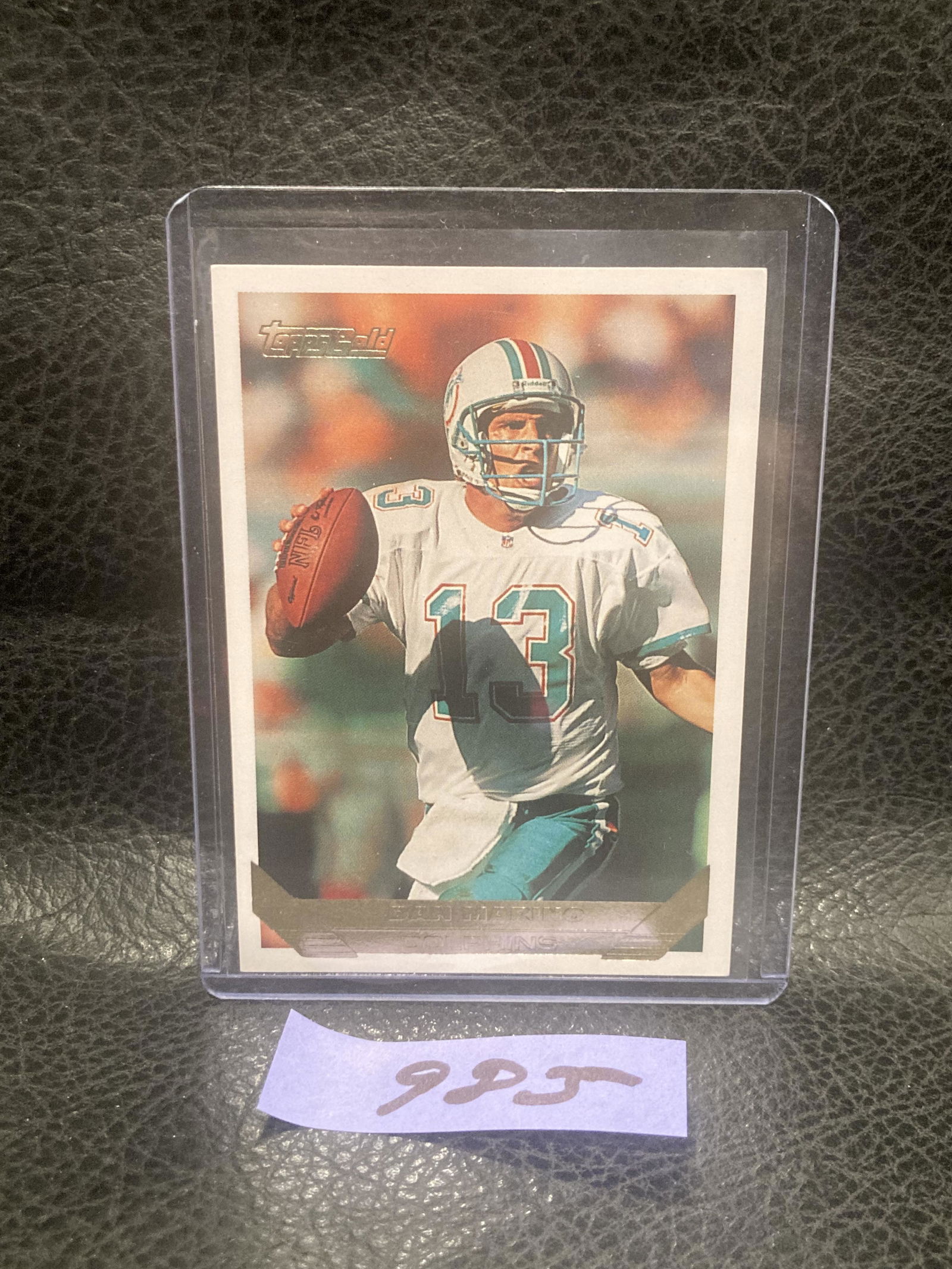 Dan Marino 1993 Topps Gold Miami Dolphins #290 (1 of 2)