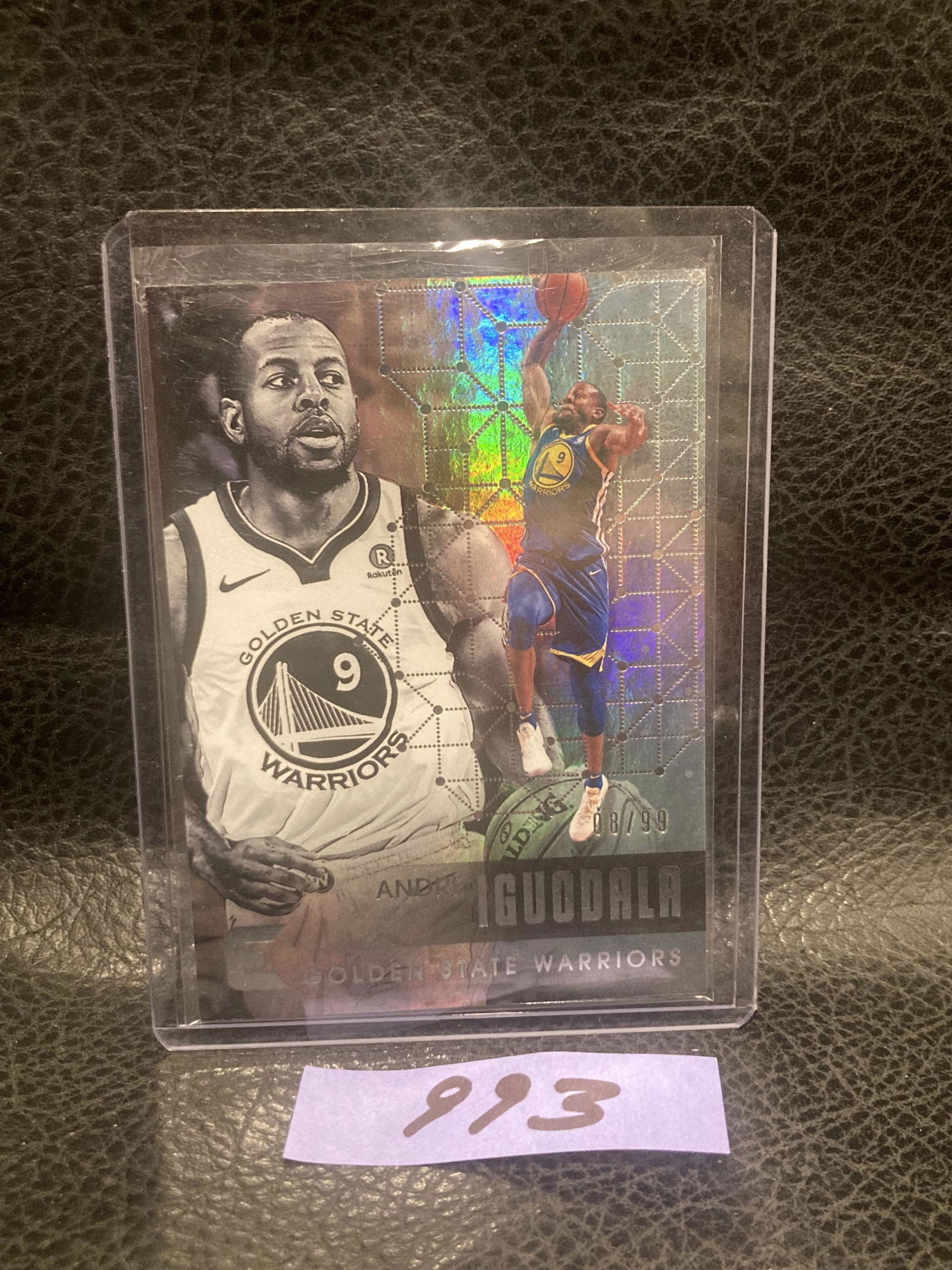 Andre Iguodala 2017-18 Panini Essentials Silver /99 #100 Warriors (1 of 2)