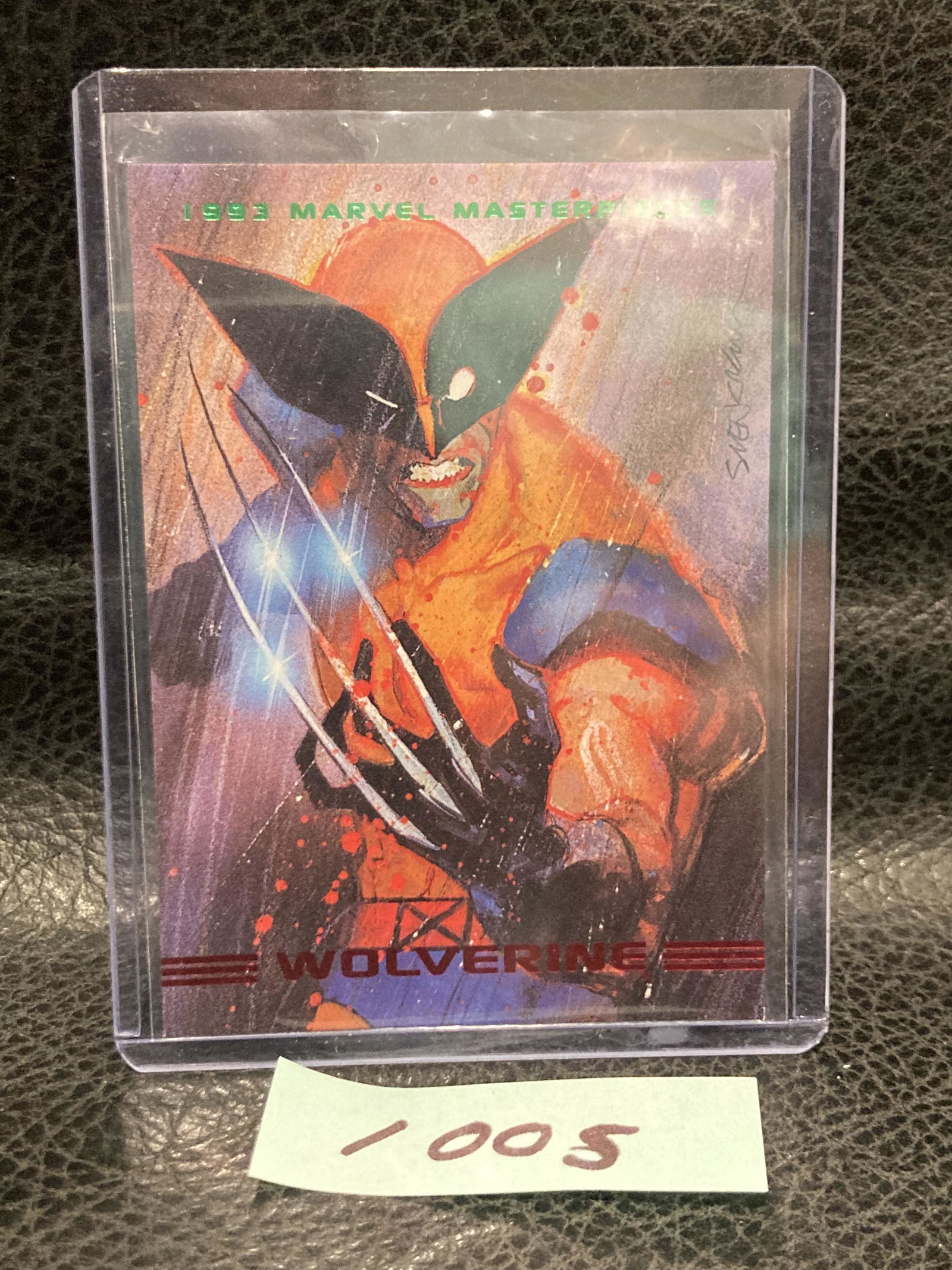 6 Wolverine 1993 Skybox Marvel Masterpieces (1 of 2)