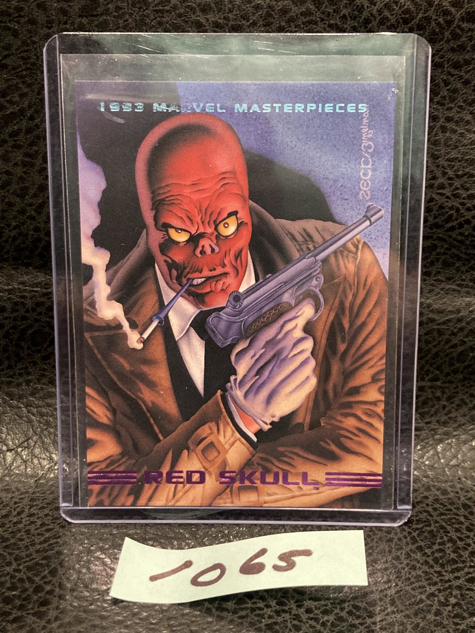79 Red Skull 1993 Skybox Marvel Masterpieces: 79 Red Skull 1993 Skybox Marvel Masterpieces