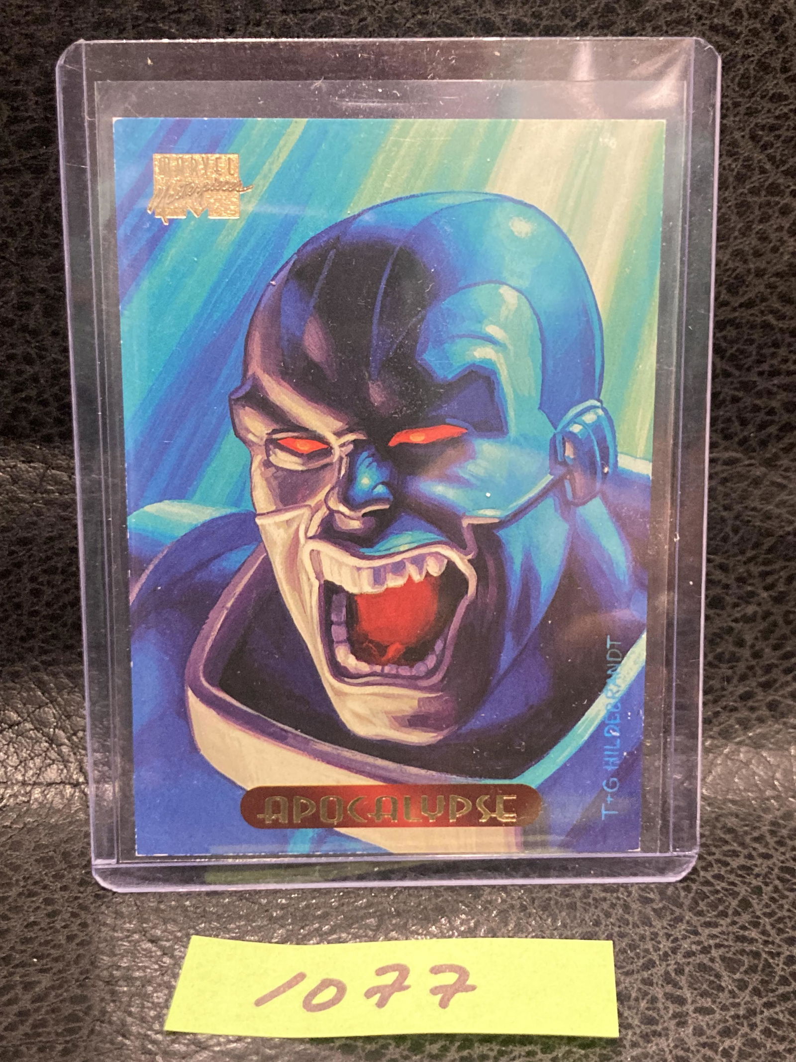 1 Apocalypse 1994 Fleer Marvel Masterpieces Trading Cards: 1 Apocalypse 1994 Fleer Marvel Masterpieces Trading Cards