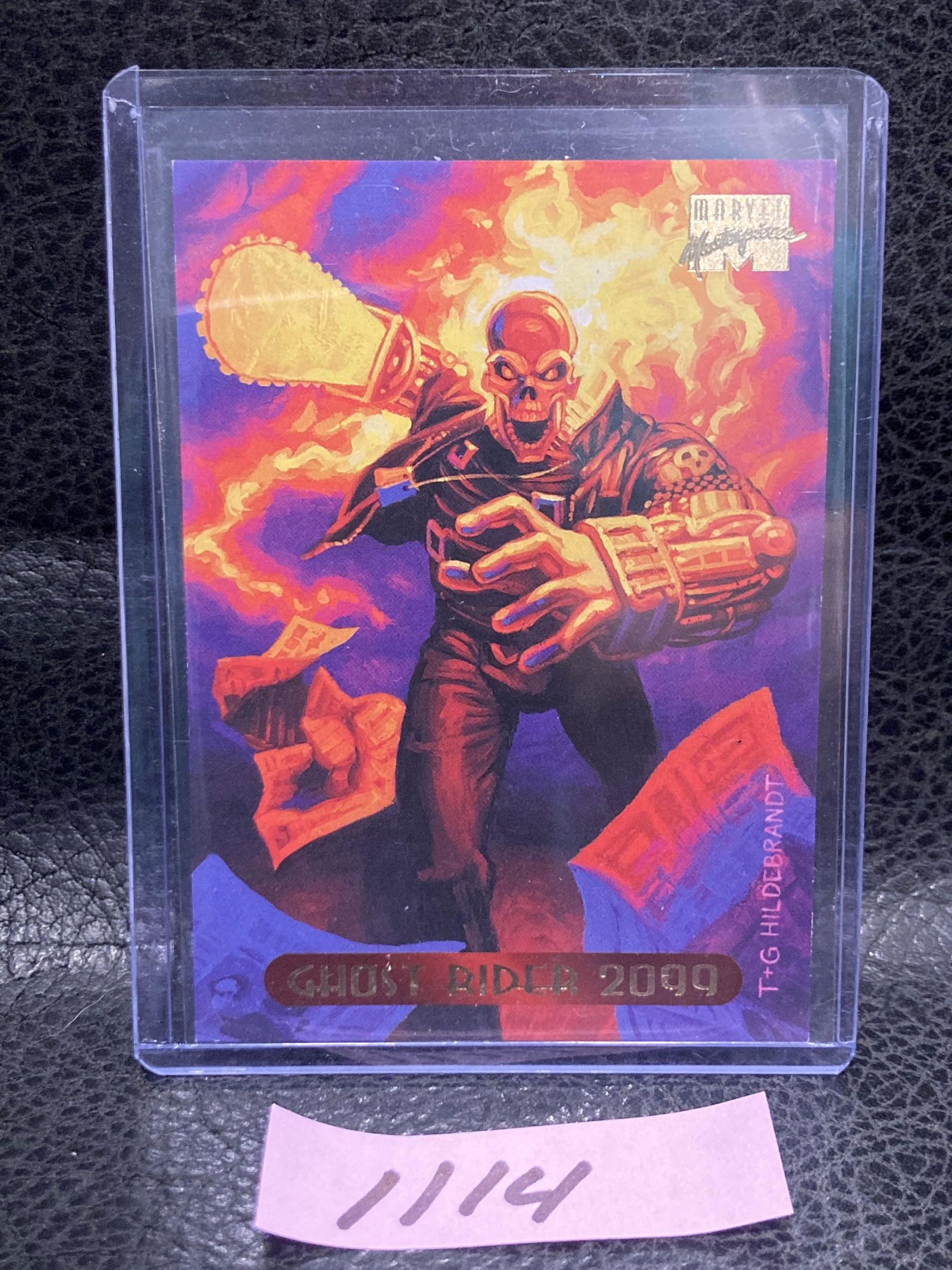 43 Ghost Rider 2099 1994 Fleer Marvel Masterpieces Trading Cards (1 of 2)