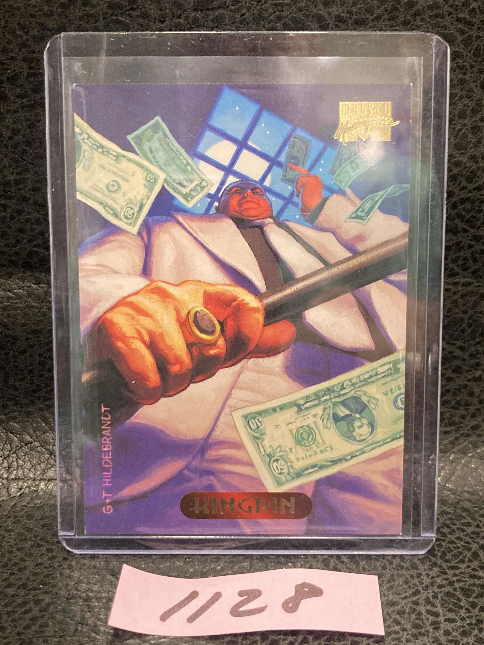 62 Kingpin 1994 Fleer Marvel Masterpieces Trading Cards (1 of 2)