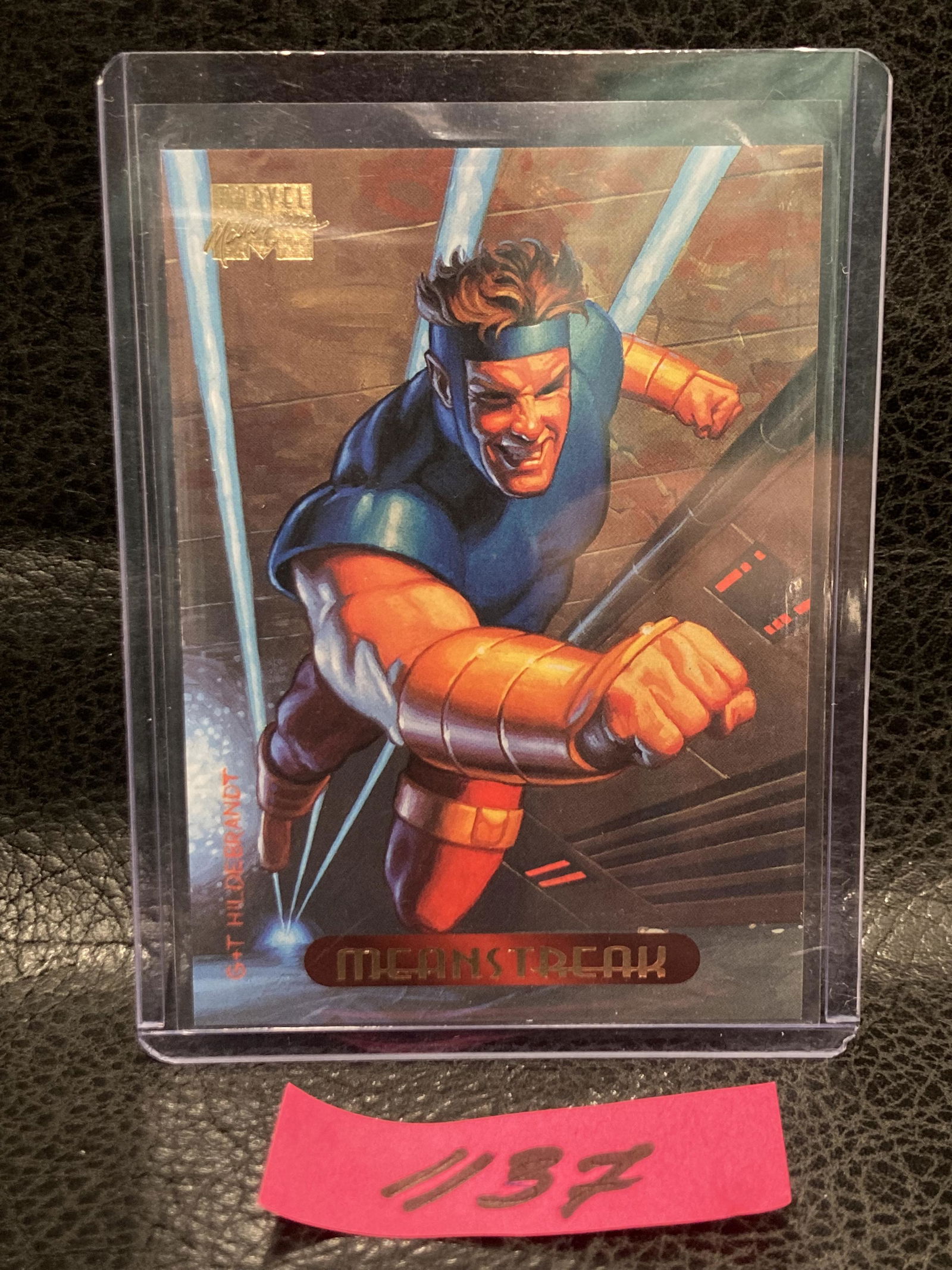 72 Meanstreak 1994 Fleer Marvel Masterpieces Trading Cards (1 of 2)