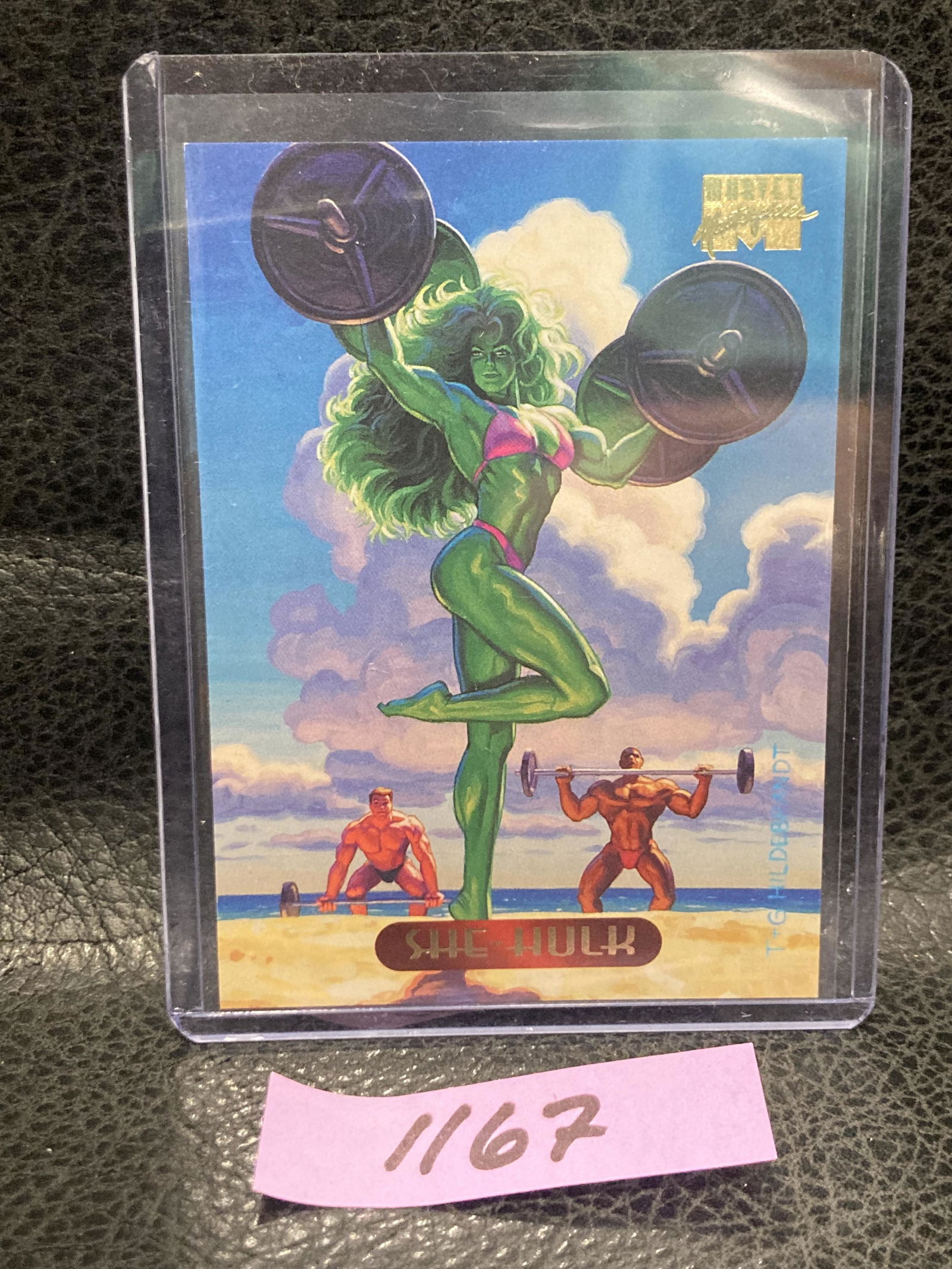 108 She-Hulk 1994 Fleer Marvel Masterpieces Trading Cards (1 of 2)