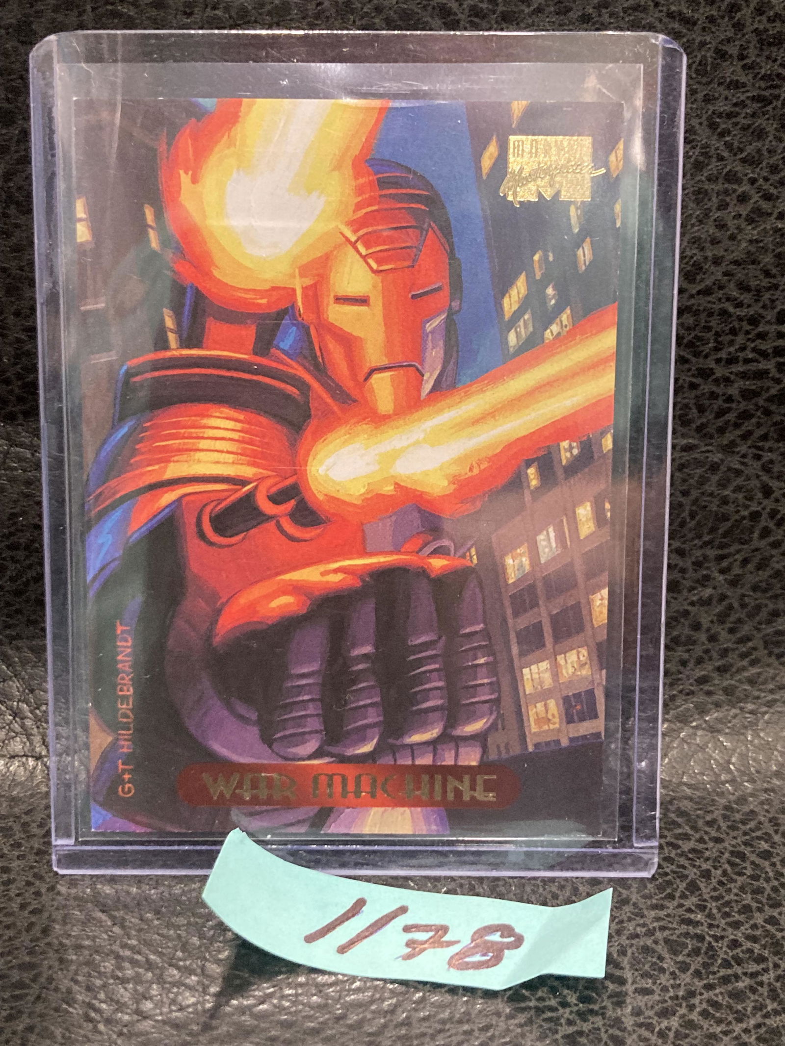 133 War Machine 1994 Fleer Marvel Masterpieces Trading Cards (1 of 2)