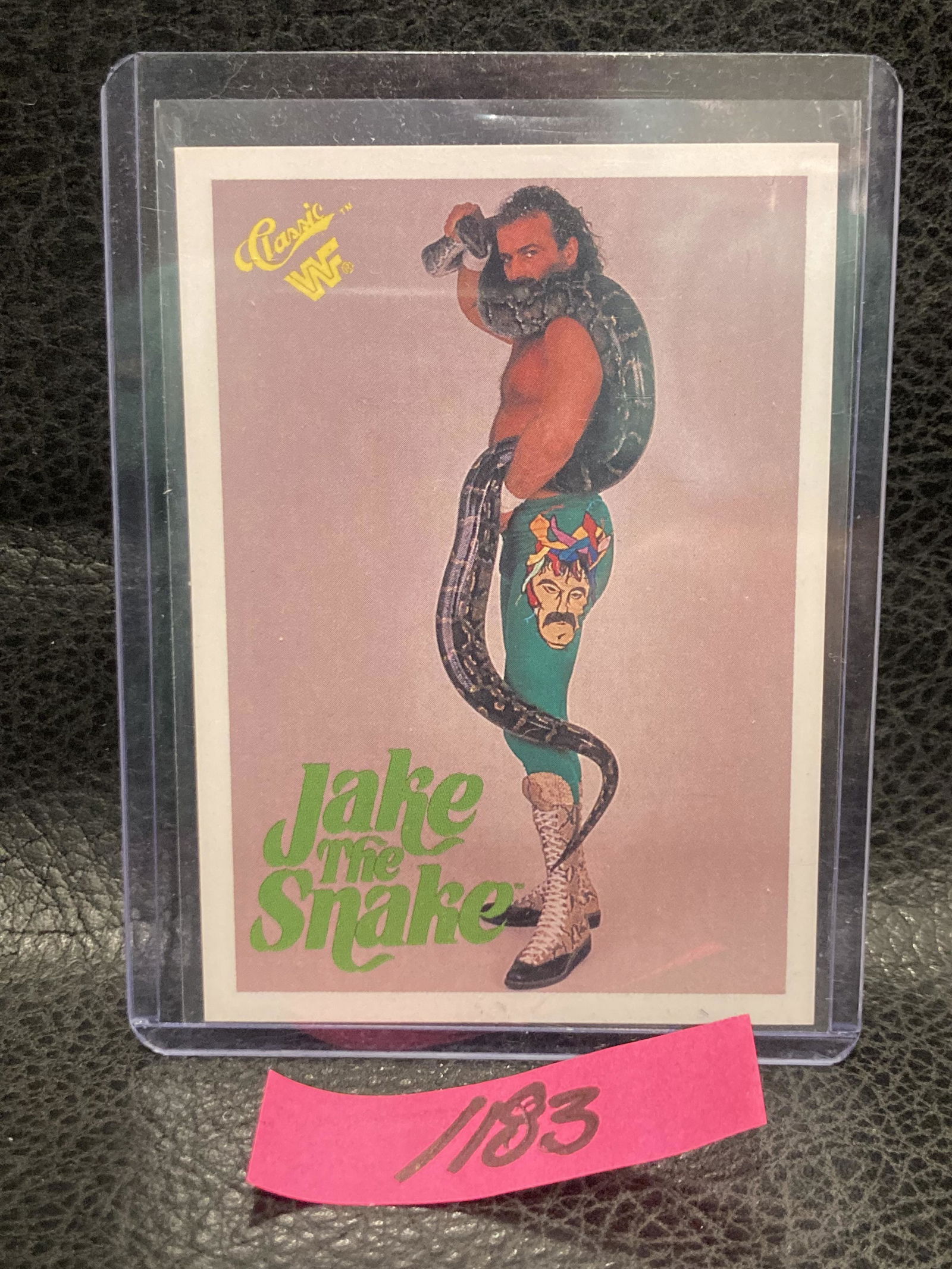 7   Jake "The Snake" Roberts 1990 Wwf Wrestling Trading Cards (1 of 2)