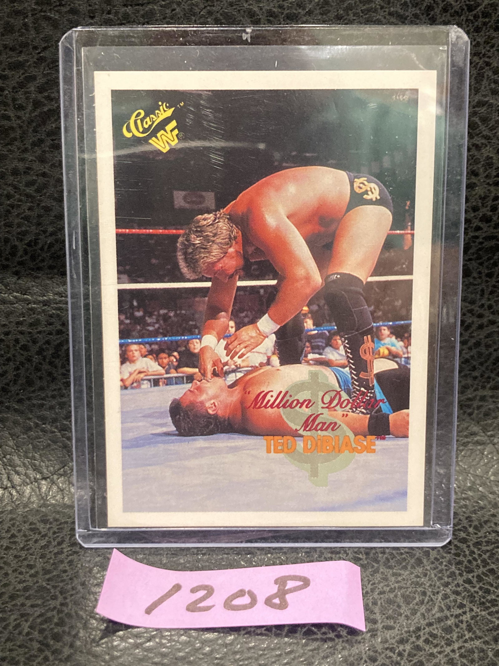 64 "The Million Dollar Man" Ted Dibiase 1990 Wwf Wrestling Trading Cards: 64 "The Million Dollar Man" Ted Dibiase 1990 Wwf Wrestling Trading Cards