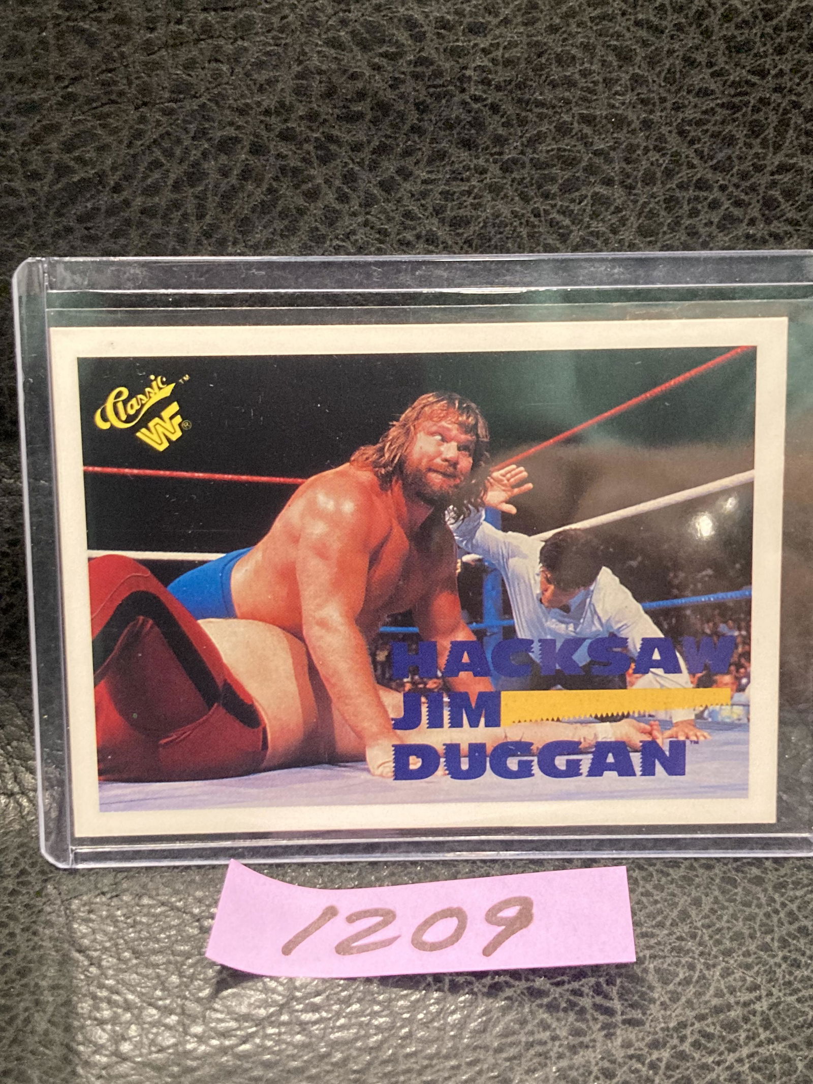 65   Hacksaw Jim Duggan 1990 Wwf Wrestling Trading Cards (1 of 2)