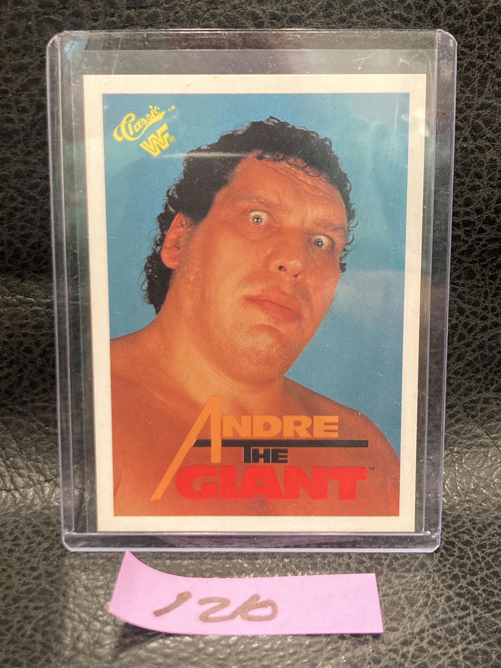 66   Andre The Giant 1990 Wwf Wrestling Trading Cards (1 of 2)