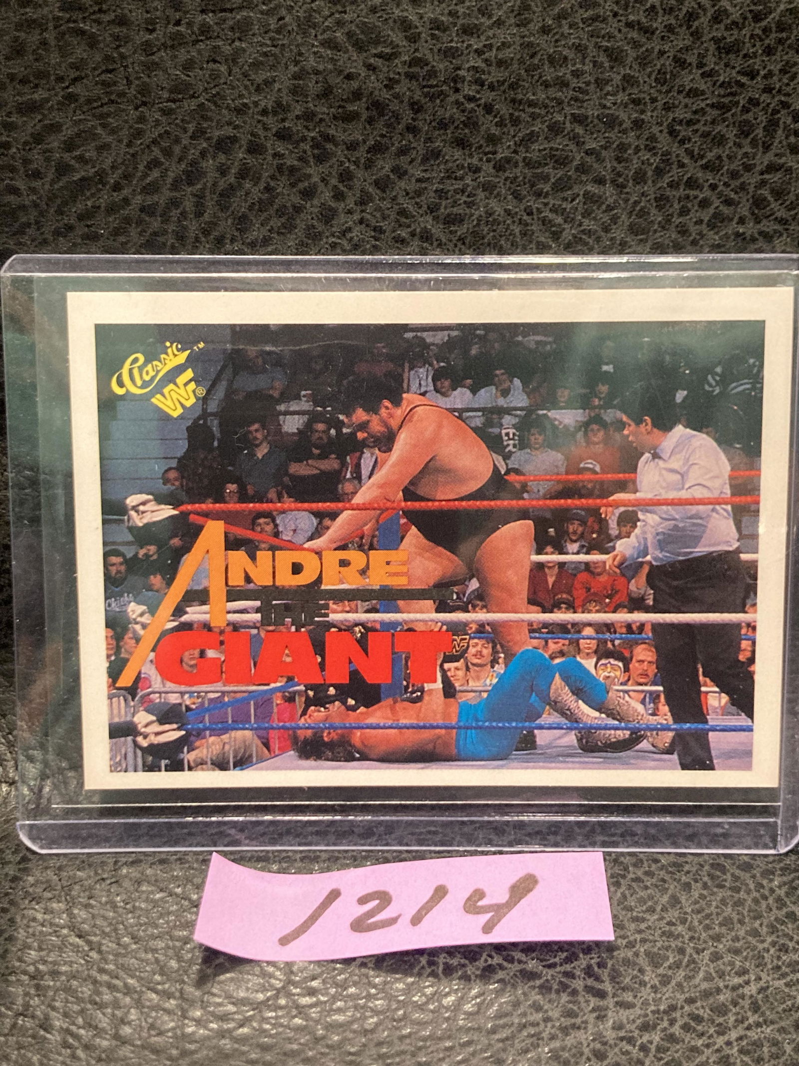 76   Andre The Giant 1990 Wwf Wrestling Trading Cards (1 of 2)