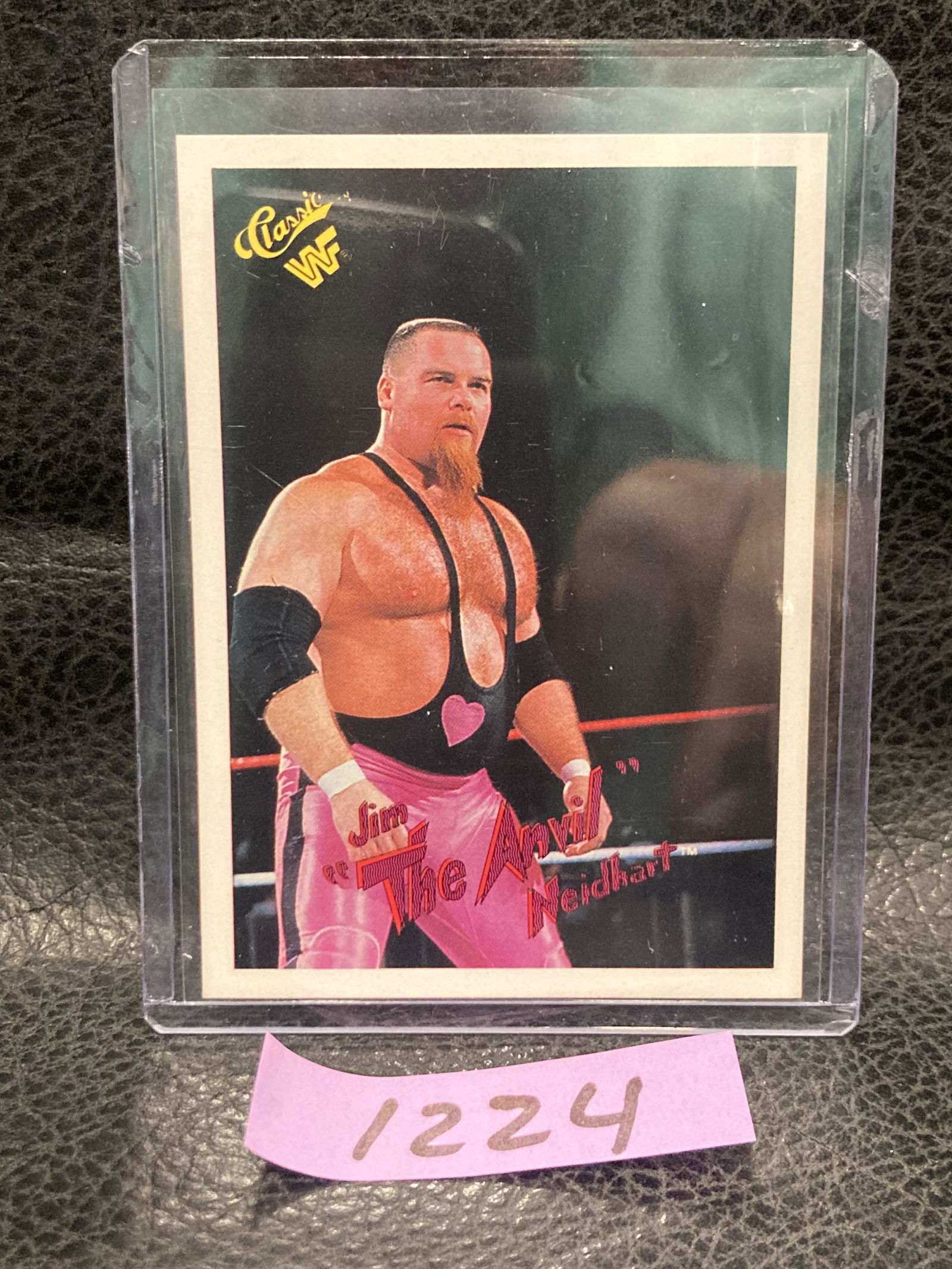 96   Jim "The Anvil" Neidhart 1990 Wwf Wrestling Trading Cards (1 of 2)