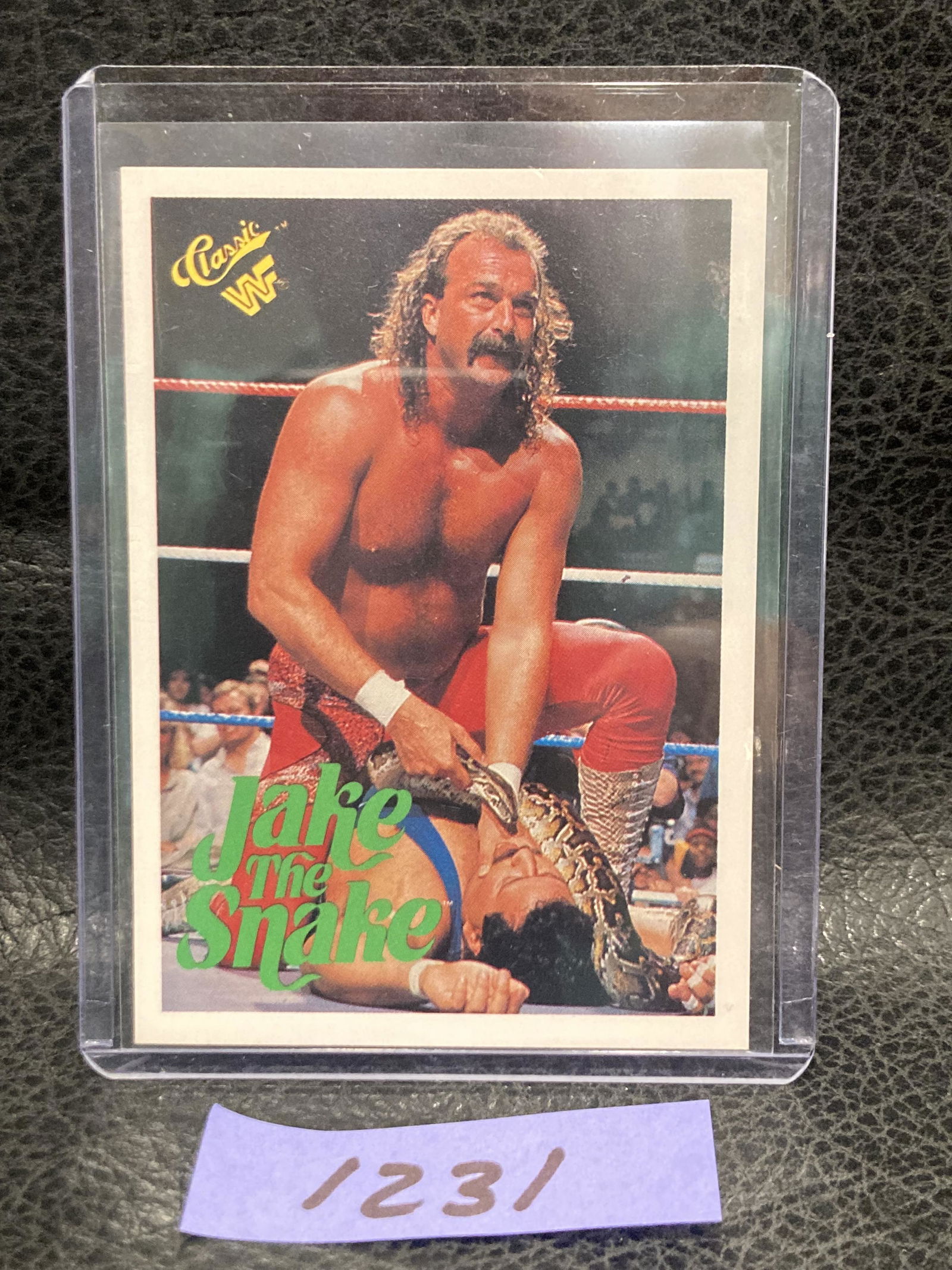 108   Jake "The Snake" Roberts 1990 Wwf Wrestling Trading Cards (1 of 2)