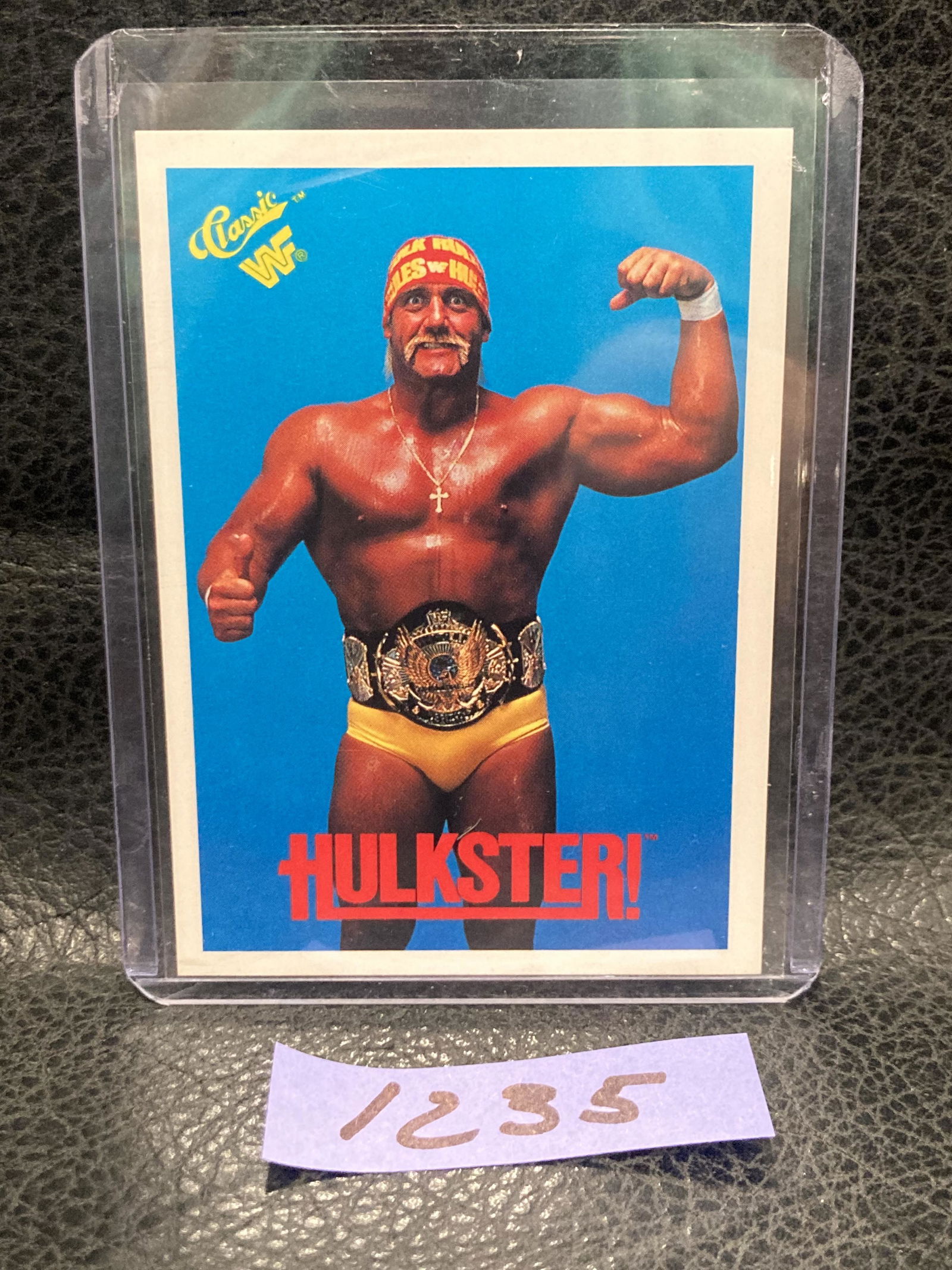 125   Hulk  Hogan 1990 Wwf Wrestling Trading Cards (1 of 2)