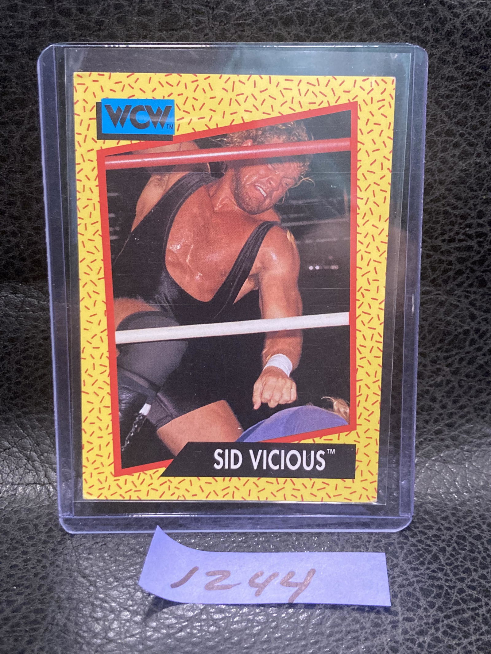 Wcw World Championship Wrestling 1991 Trading Card # 32 Sid Vicious (1 of 2)