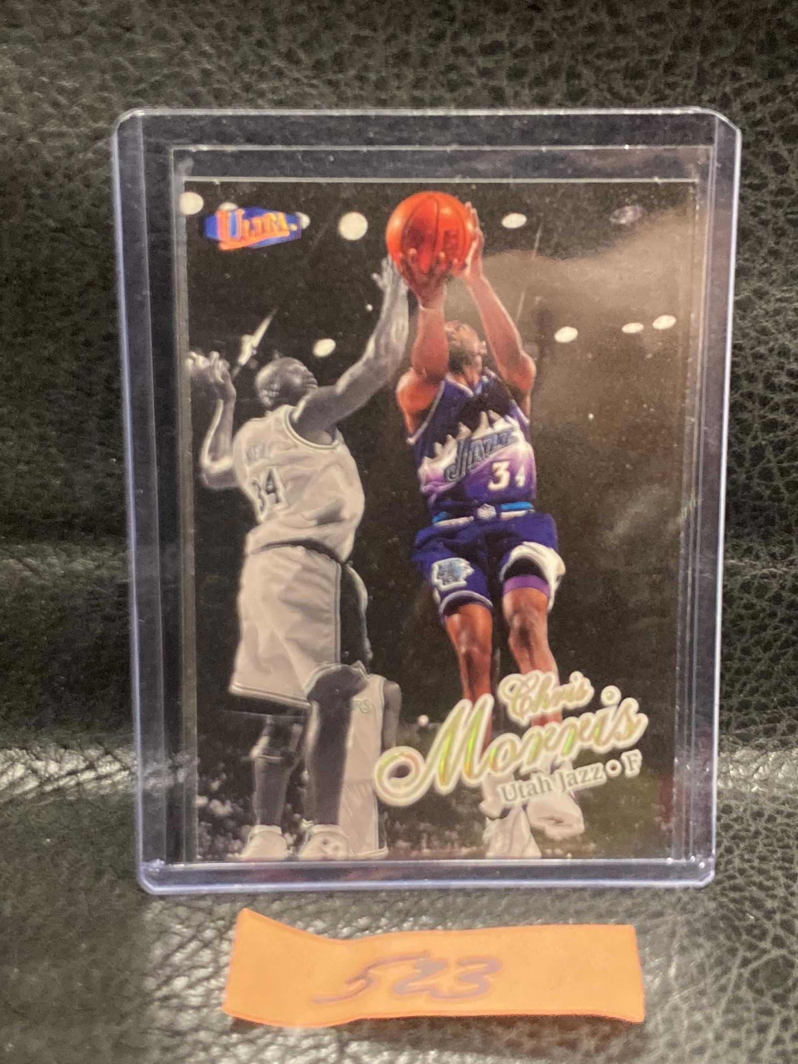 Chris Morris 1997-98 Fleer Ultra Utah Jazz Gold Medallion #195G (1 of 2)