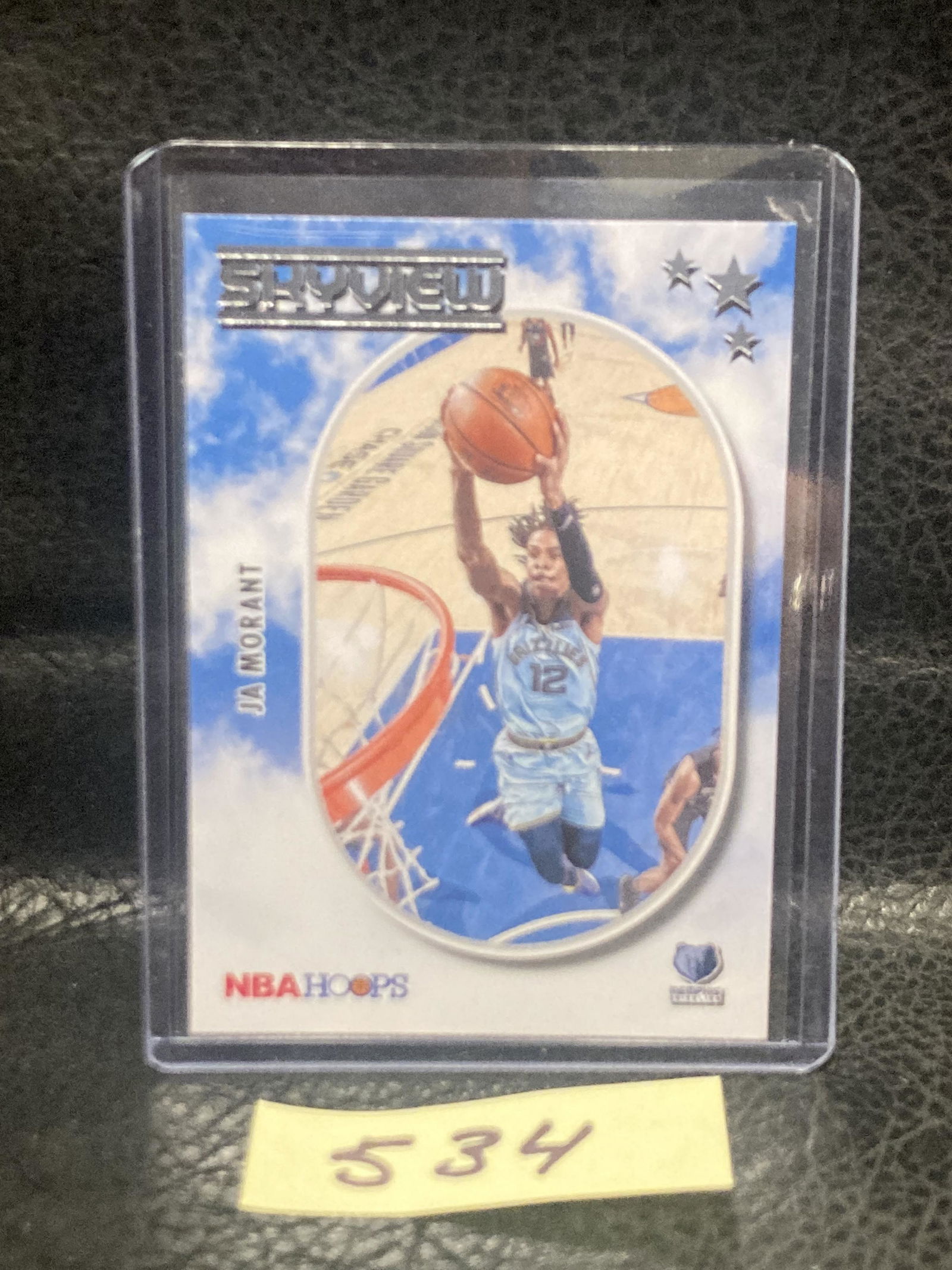Ja Morant 2021-22 Panini Nba Hoops Skyview #20 Grizzlies (1 of 2)
