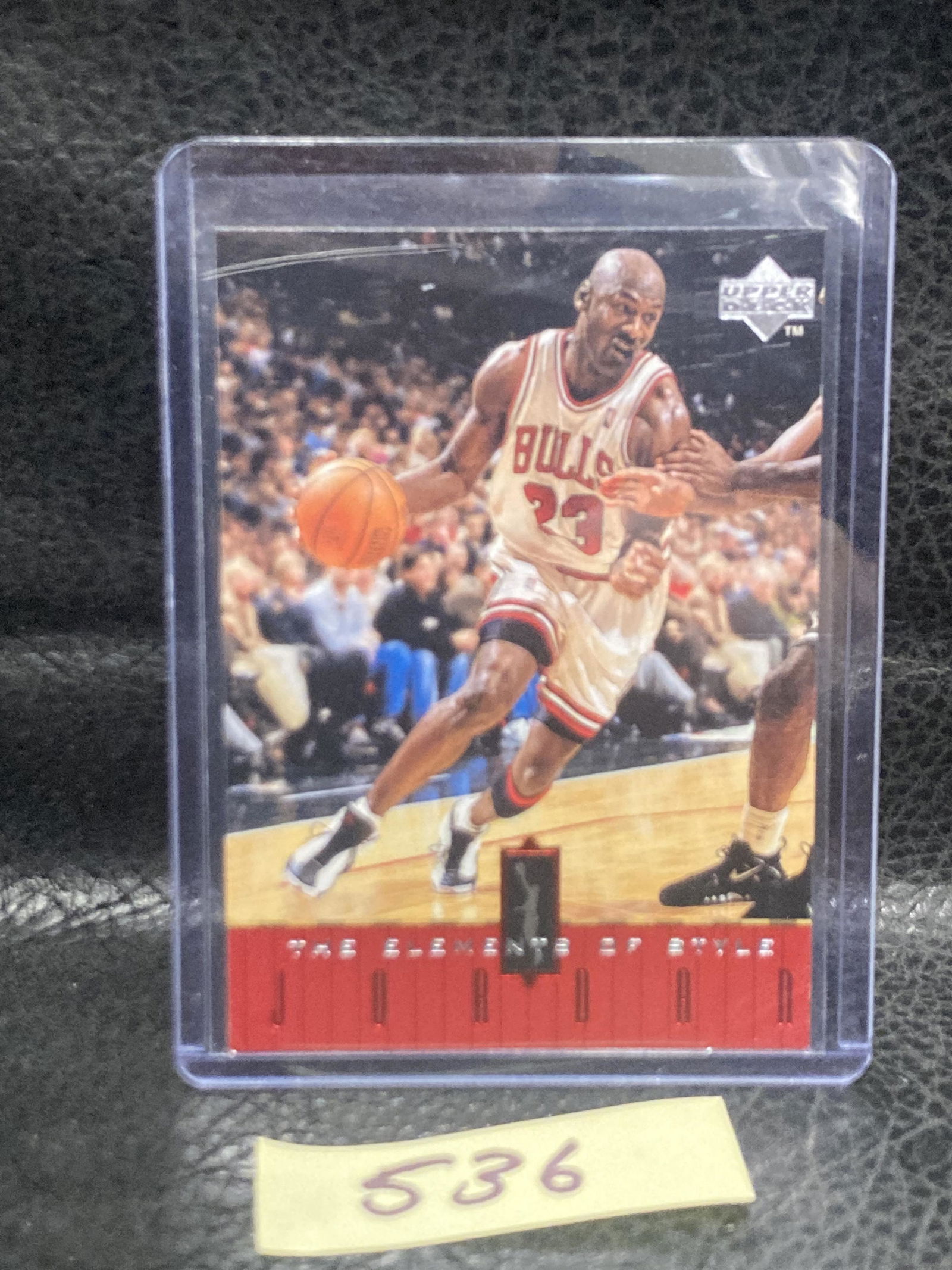 Michael Jordan 1998-99 Upper Deck The Elements Of Style #126 Chicago Bulls (1 of 2)